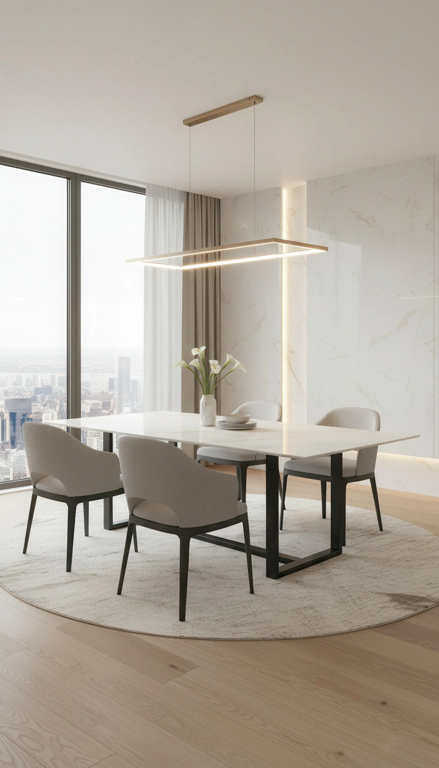 Onyx Light 4x10 Porcelain Slab | CIERO