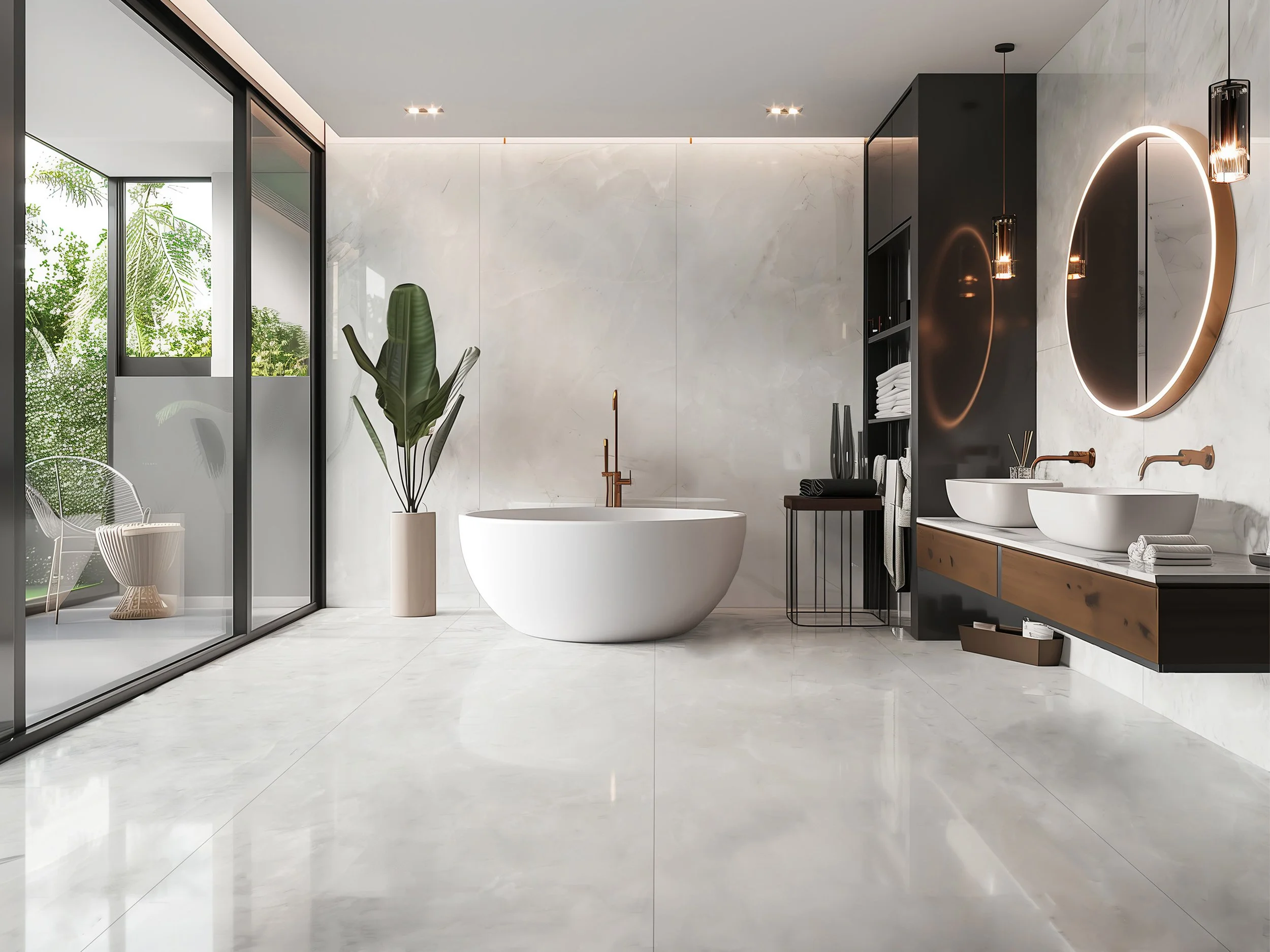 Onyx Ice 4' x 10' Porcelain Slab | CIERO