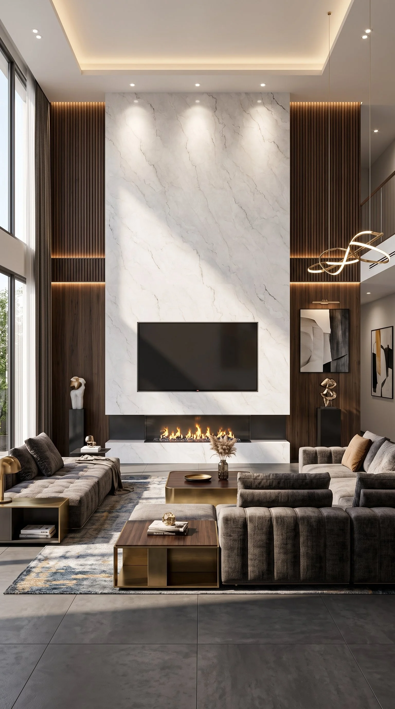 Statuario Dune 4' x 10' Porcelain Slab | CIERO