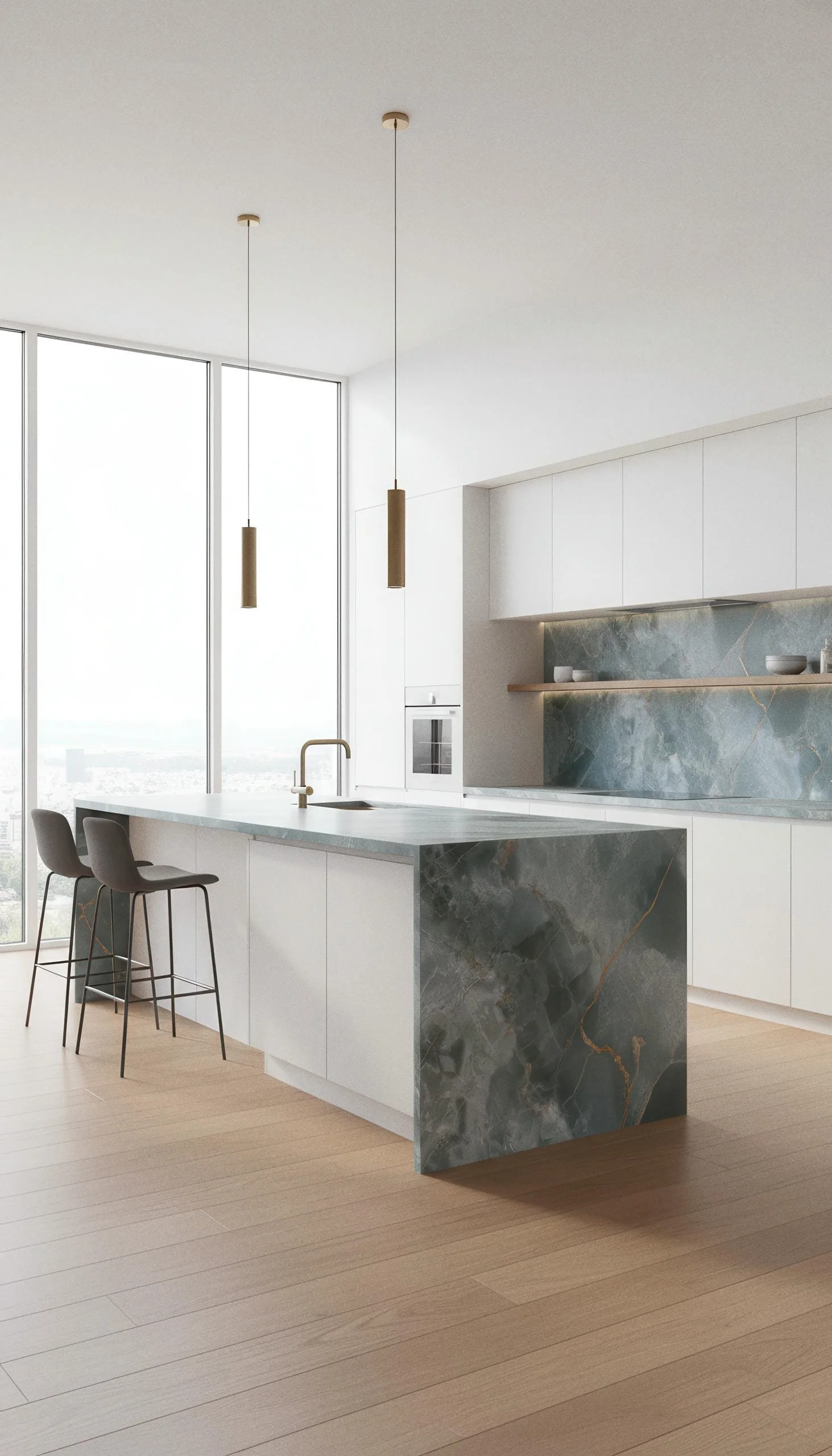 Onyx Jade 4x10 Porcelain Slab | CIERO