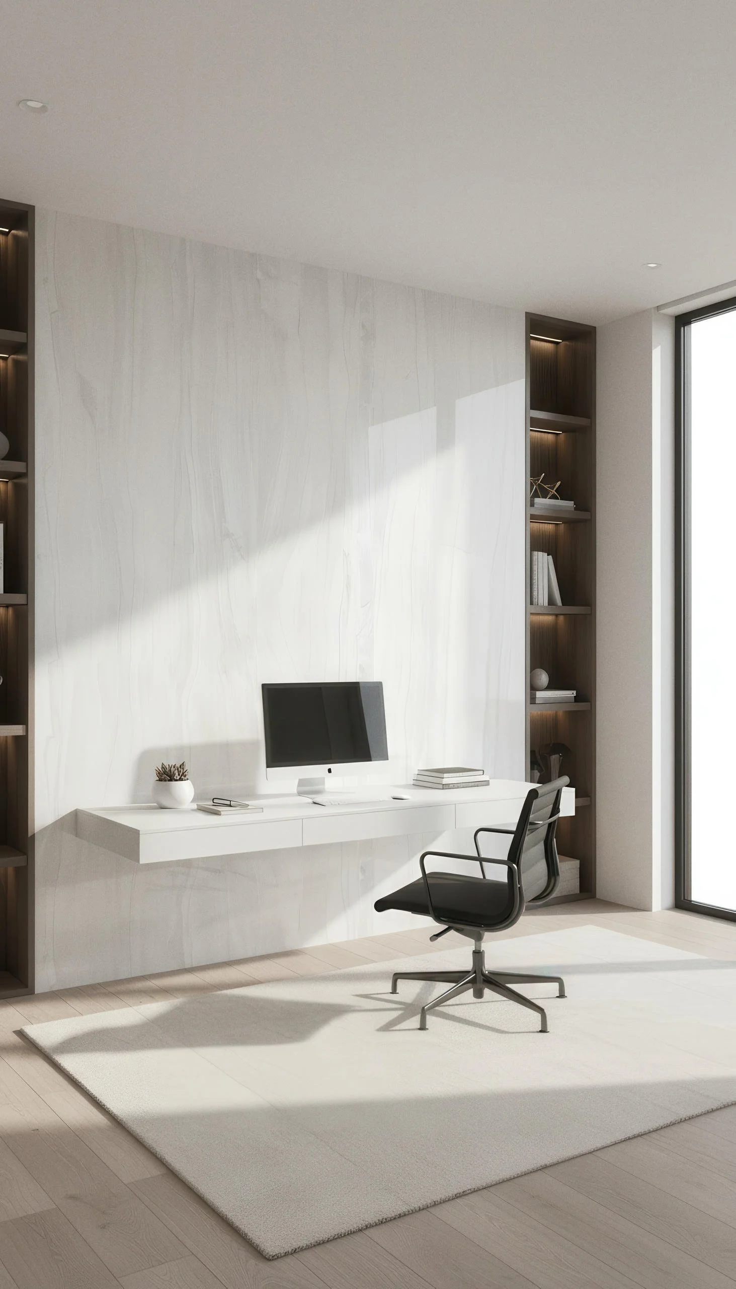 Polaris White 4x9 Porcelain Slab | CIERO INC