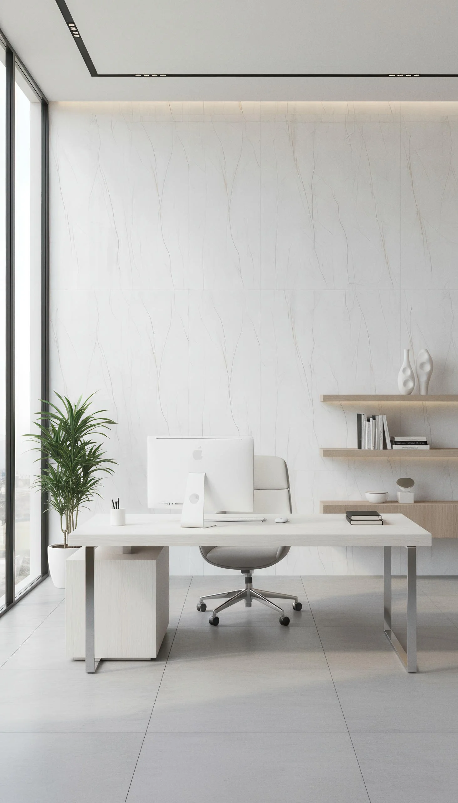 Statuario Pearl 4x9 Porcelain Slab | CIERO