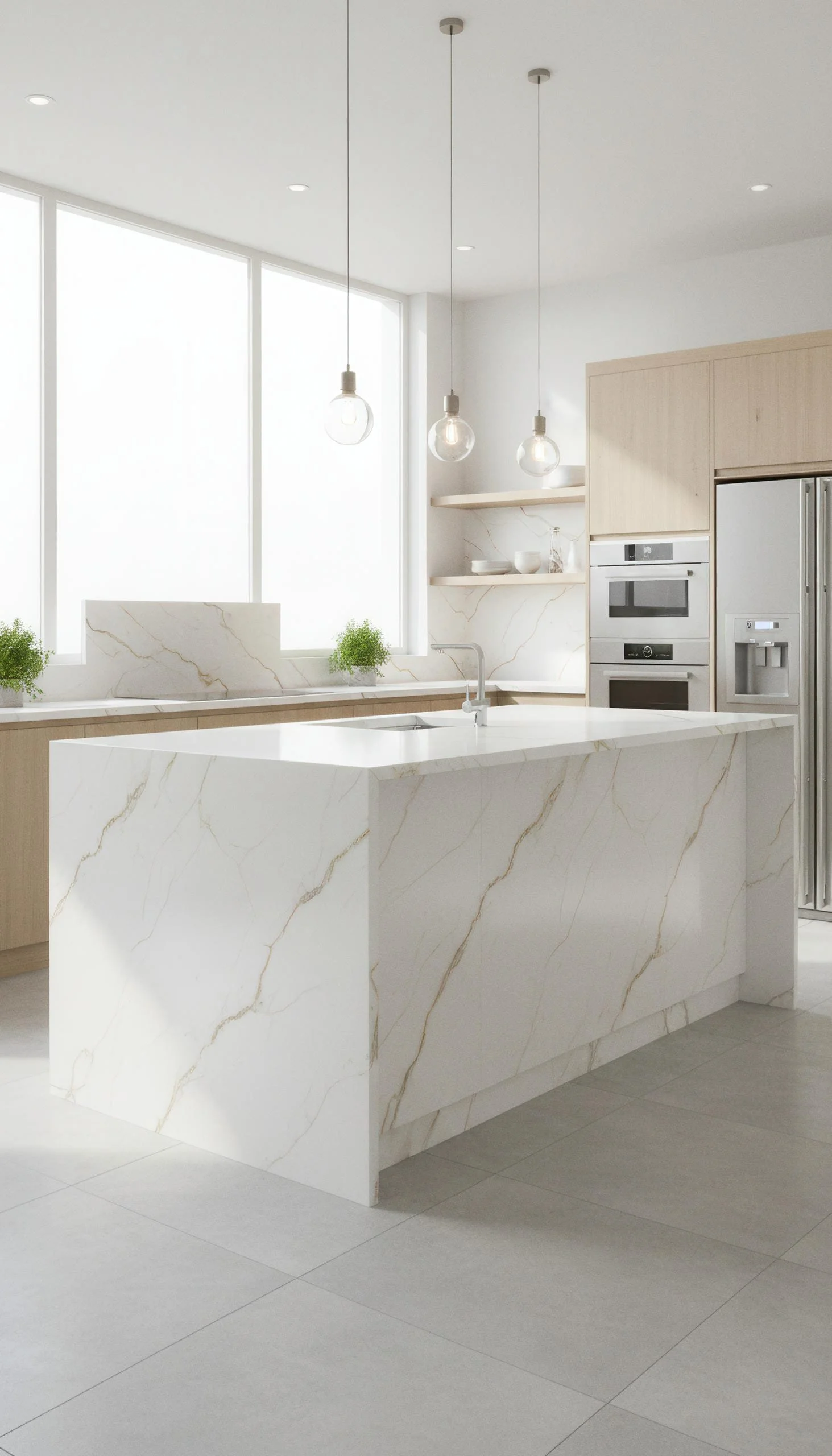 Calacatta Polido 5x10 Porcelain Slab | CIERO