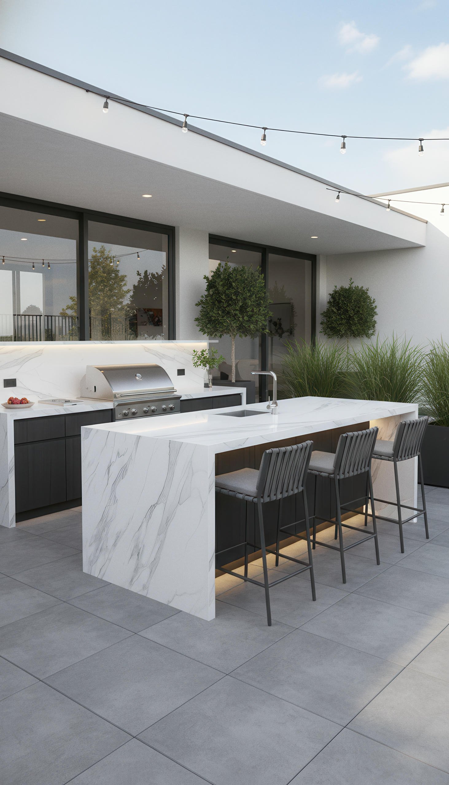 Alaska White 4x9 Porcelain Slab | CIERO