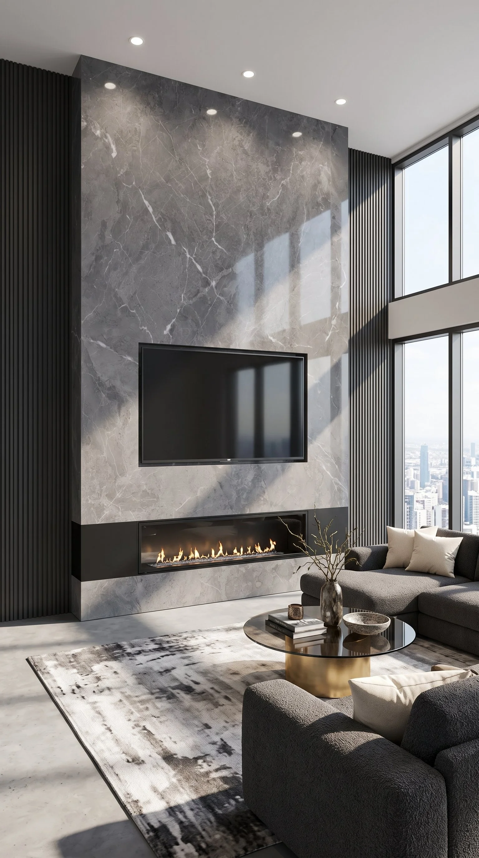 Calacatta Tempest 4' x 10' Porcelain Slab | CIERO