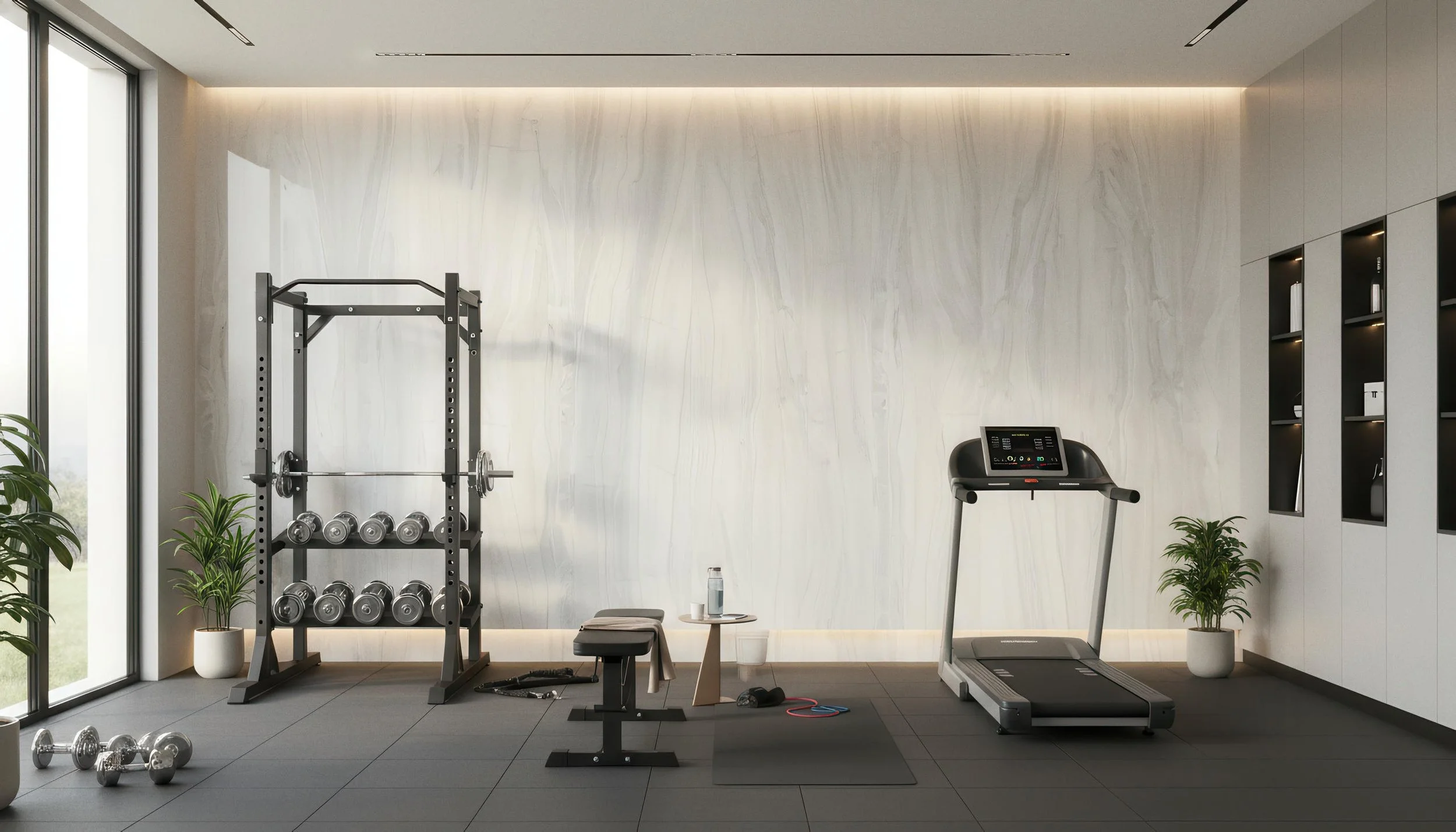 Polaris White 4' x 9' Porcelain Slab | CIERO