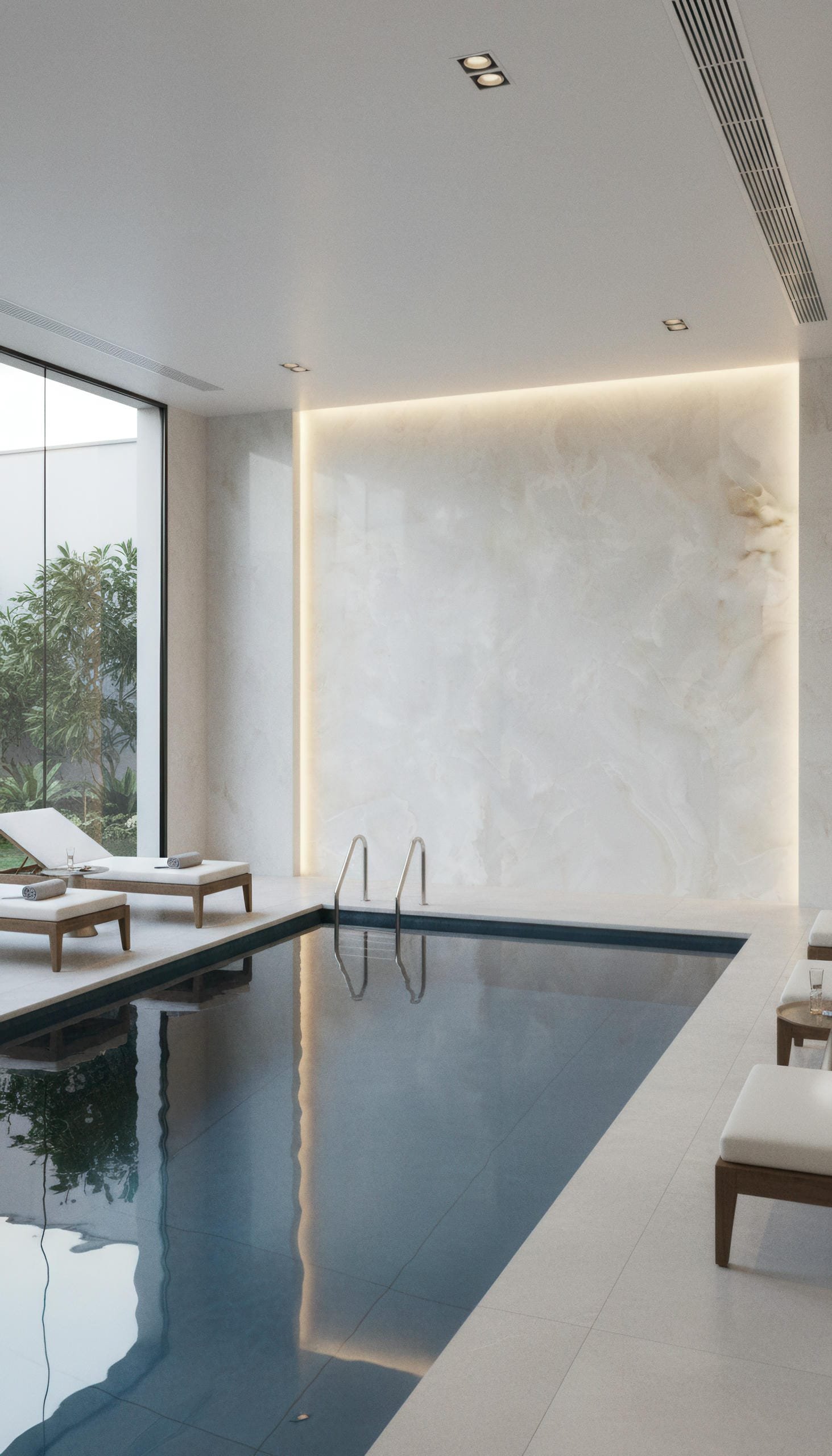 White Onyx 5x10 Porcelain Slab | CIERO