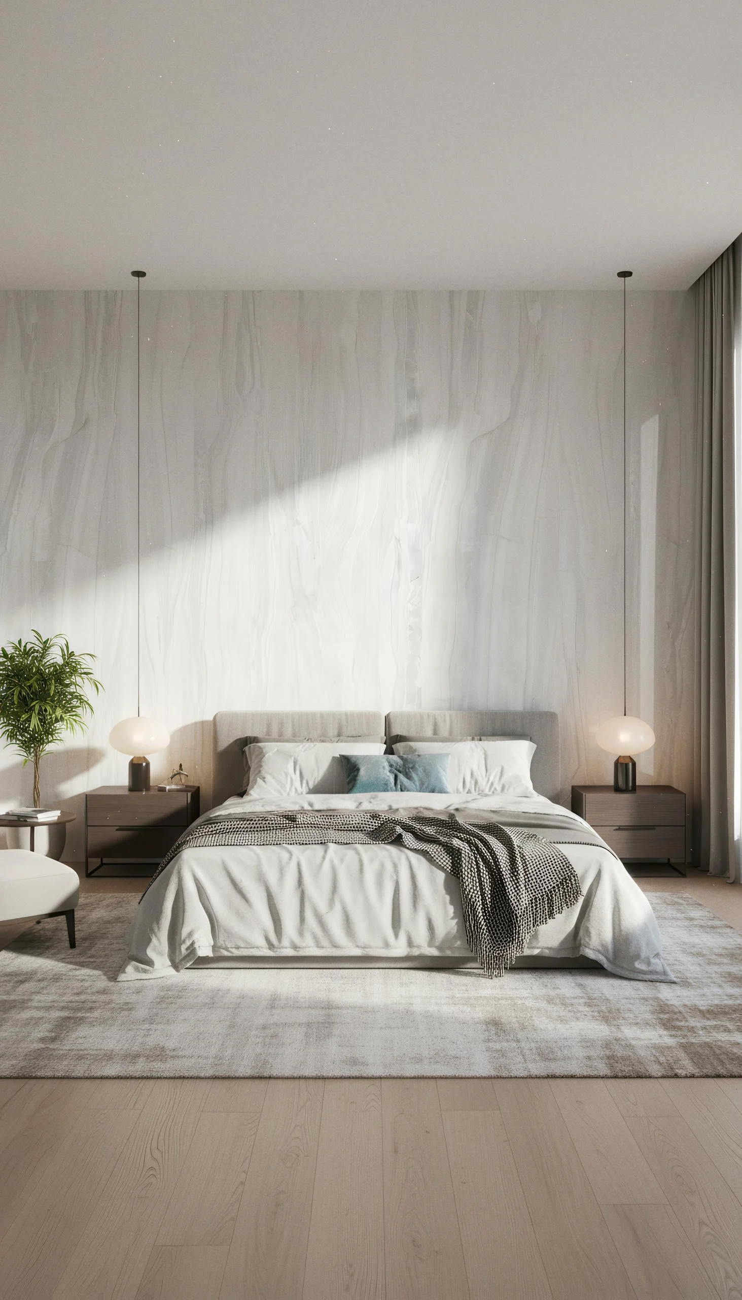 Polaris White 4x9 Porcelain Slab | CIERO INC