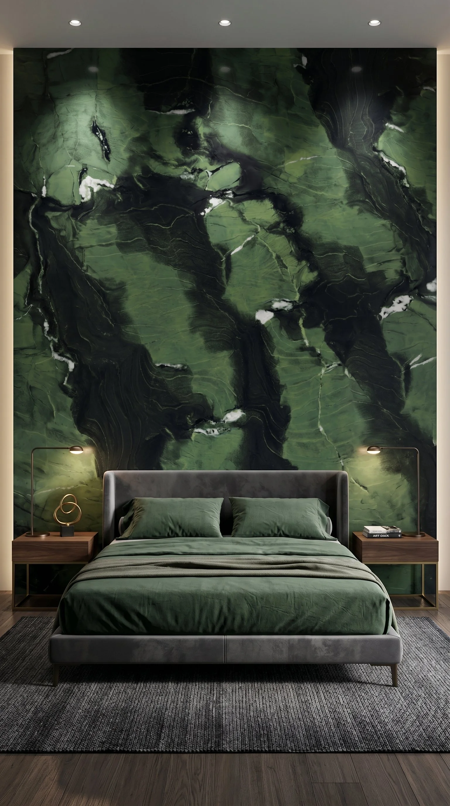 Avocado Green 5' x 10' Porcelain Slab | CIERO