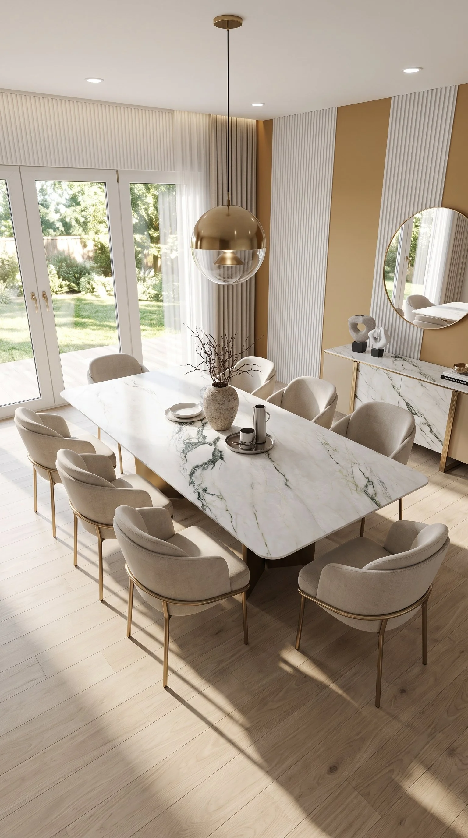 Calacatta Verde 5' x 10' Porcelain Slab | CIERO