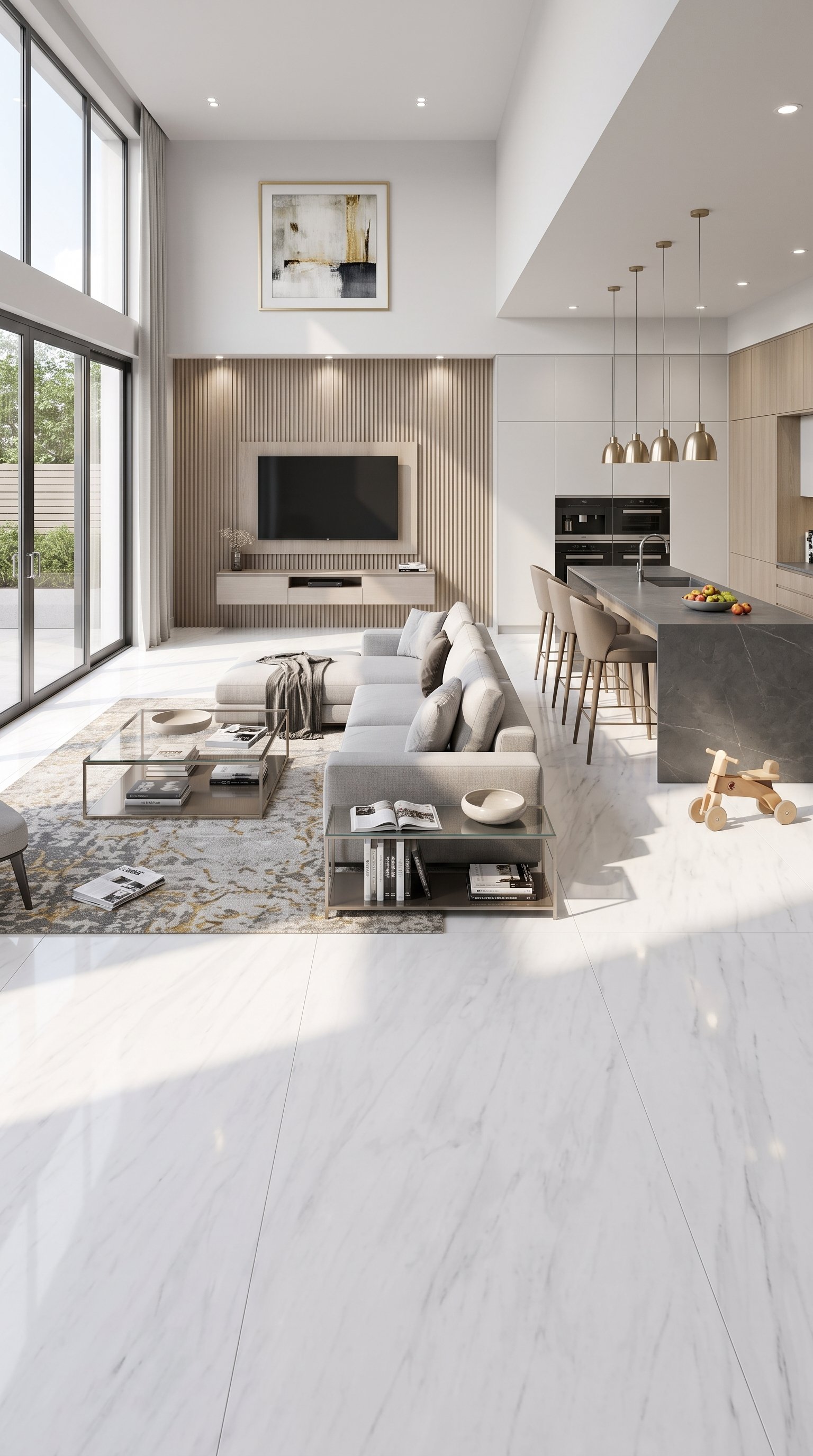 Calacatta 4' x 10' Porcelain Slab | CIERO
