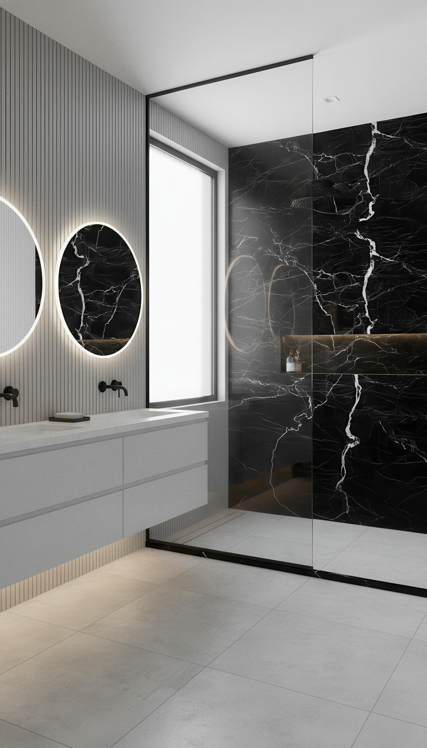 Ararat Lightning Black 4x9 & 5x10 Porcelain Slab | CIERO INC
