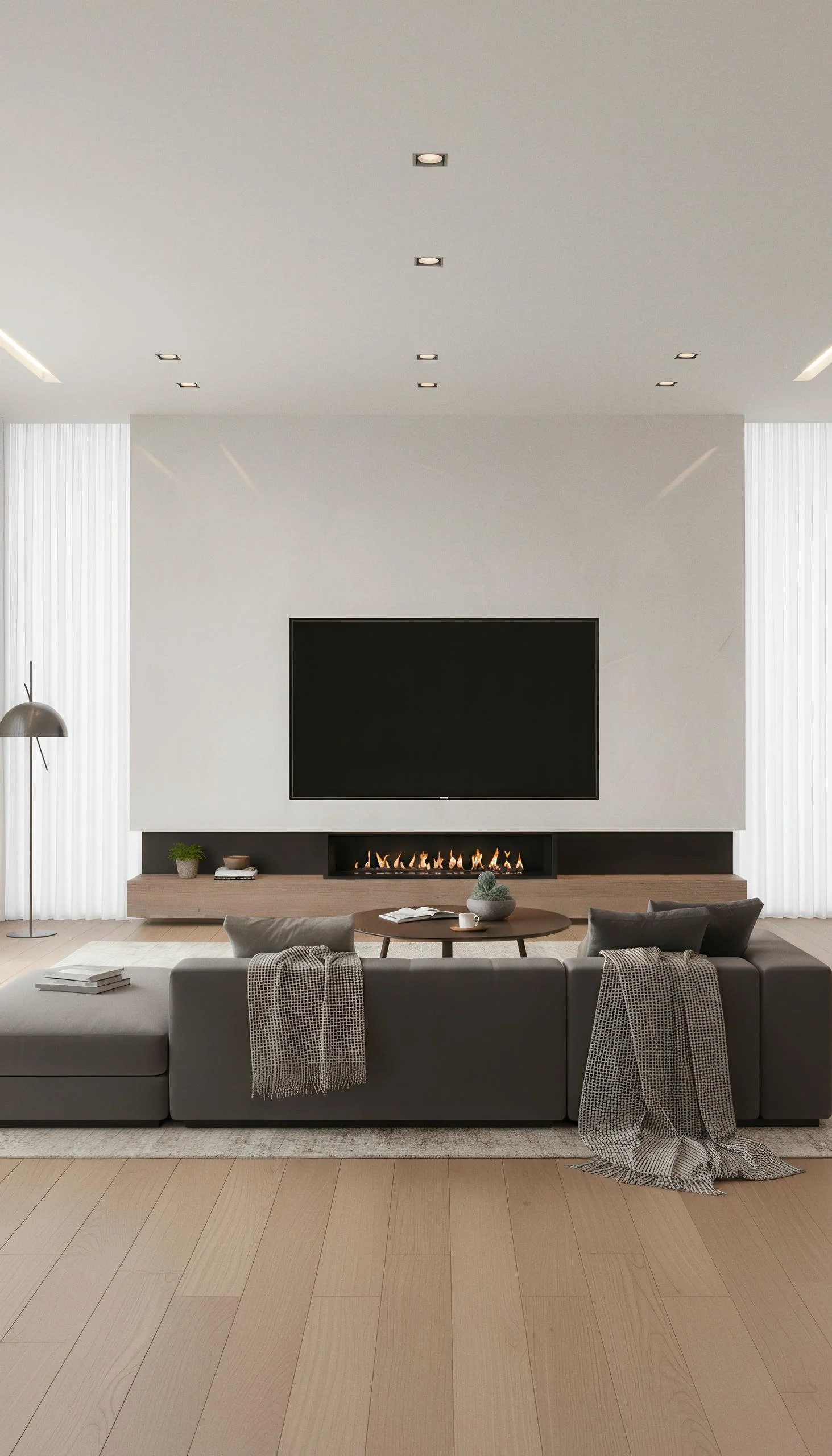 Ivory Limestone 4x9 Porcelain Slab | CIERO