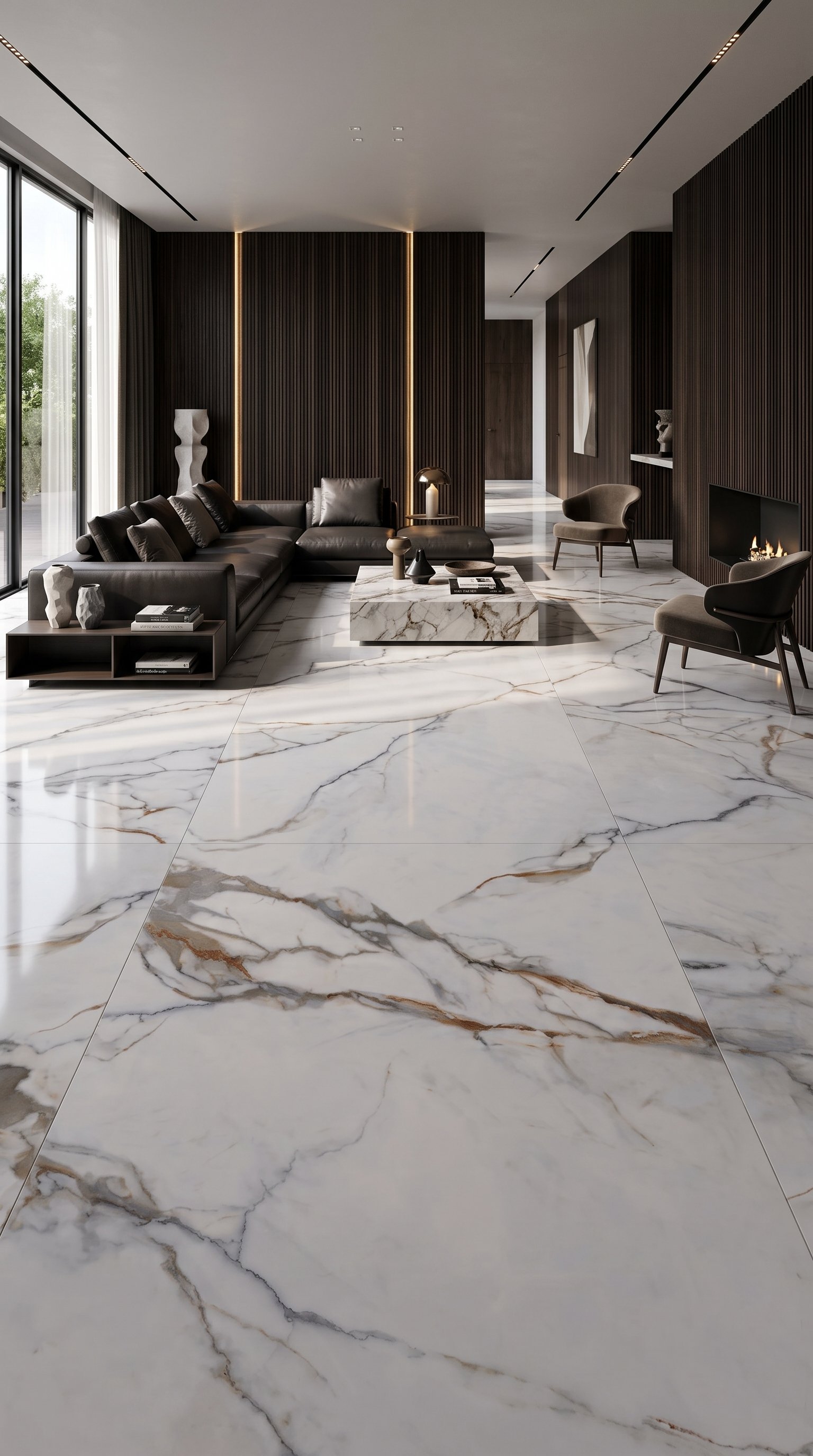 Calacatta Gold 4' x 8' Porcelain Slab | CIERO