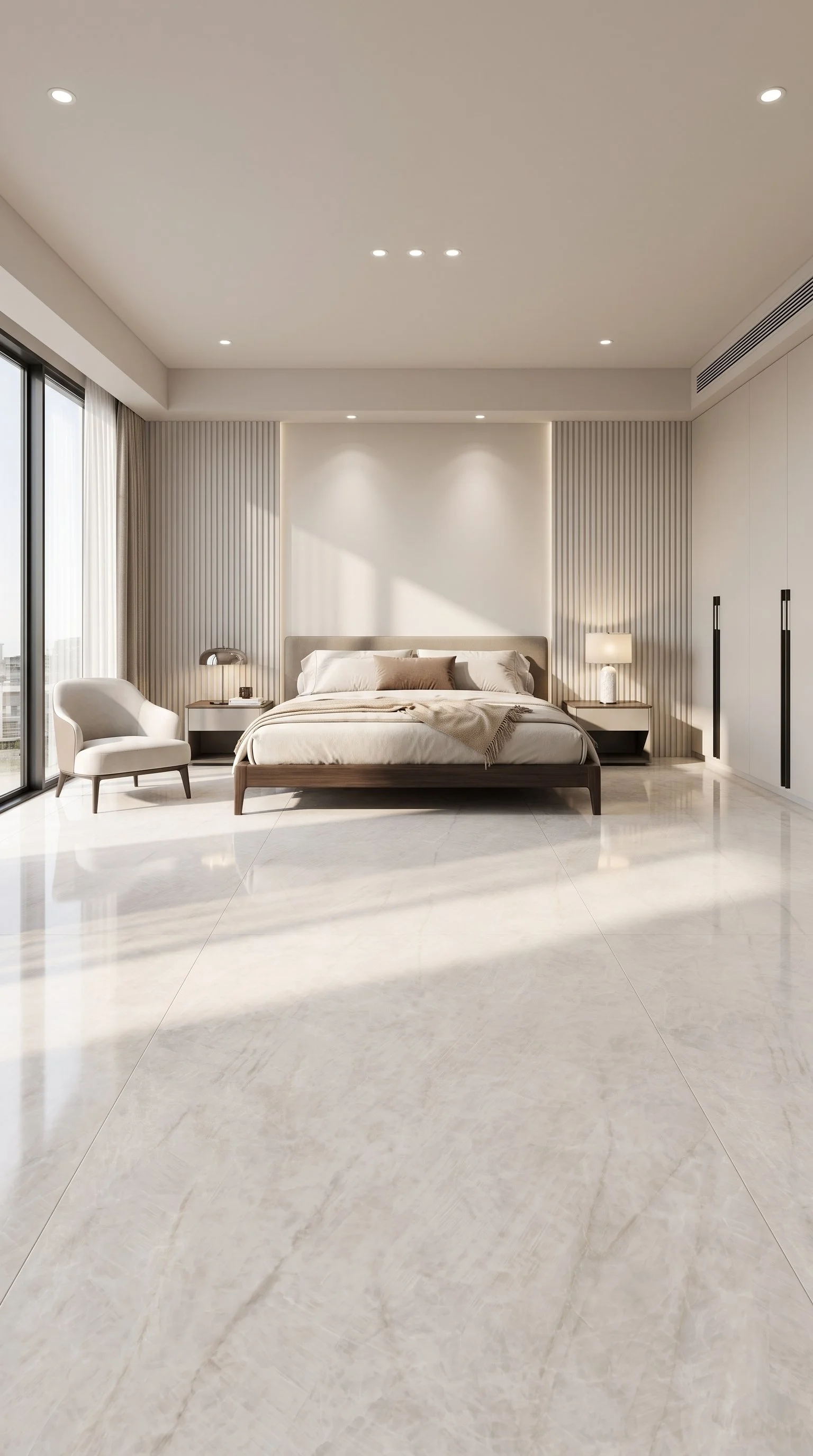 Glacier Crystal 4' x 10' Porcelain Slab | CIERO