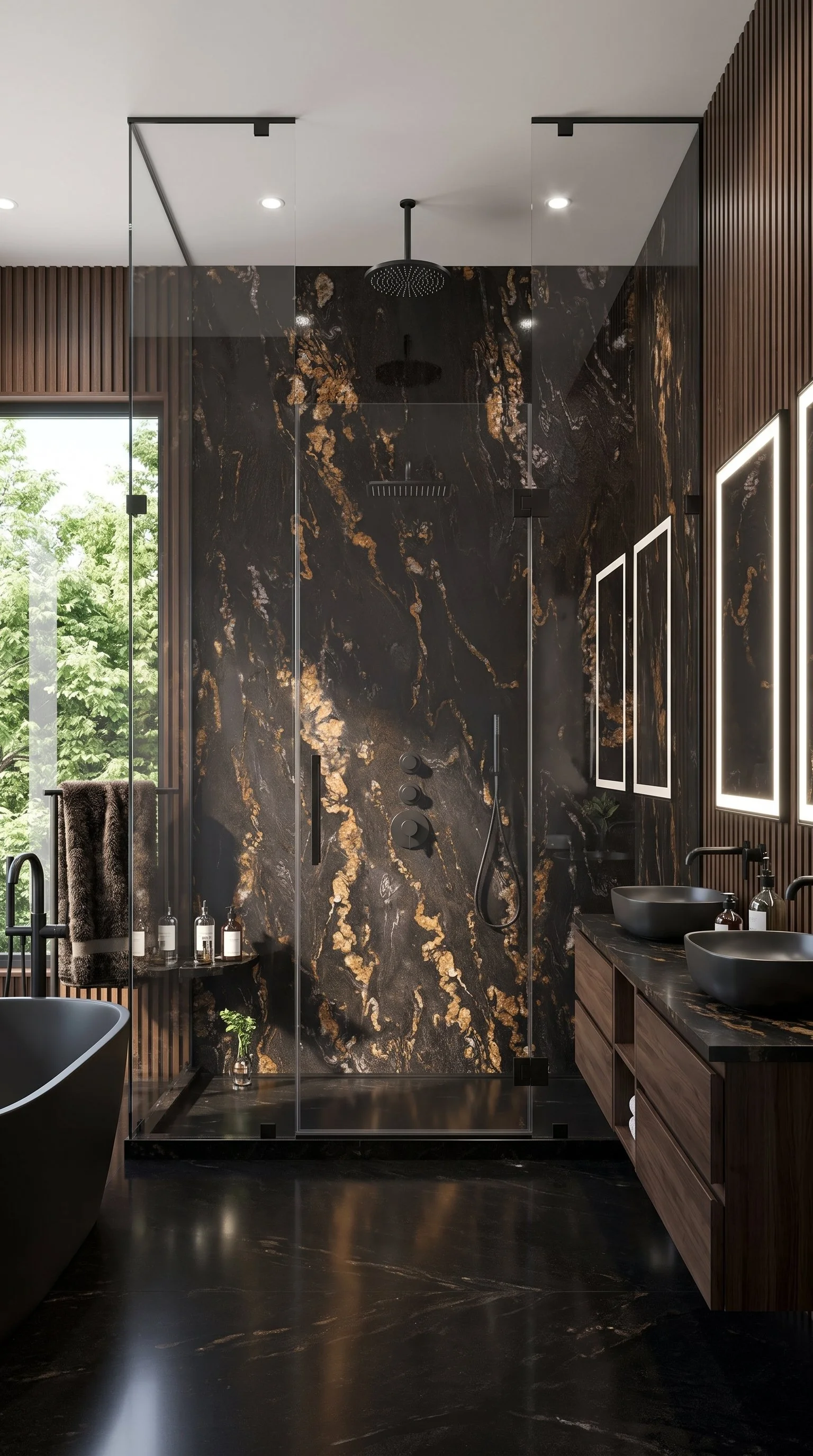 Gold Damasgato 5' x 10' Porcelain Slab | CIERO