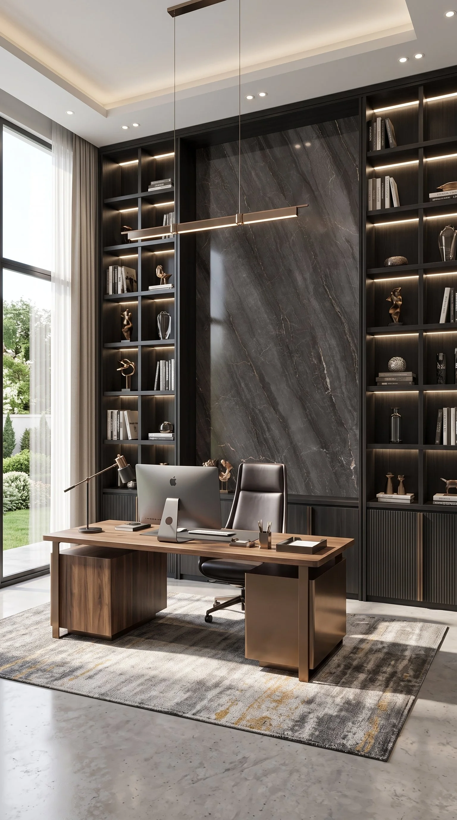 Volcanic Basalt 5' x 10' Porcelain Slab | CIERO