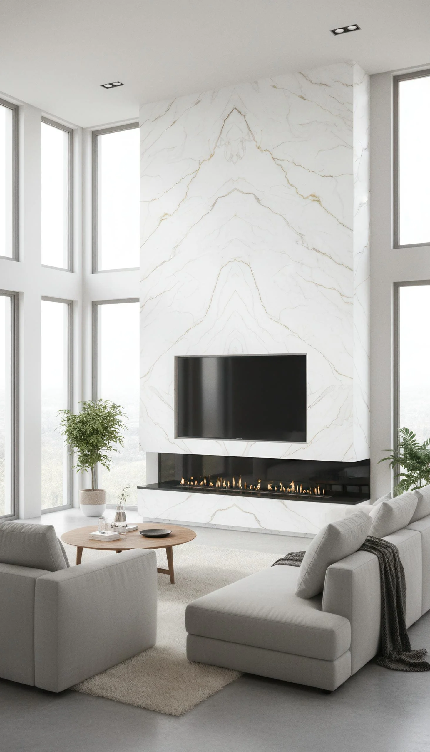 Calacatta Polido 5x10 Porcelain Slab | CIERO
