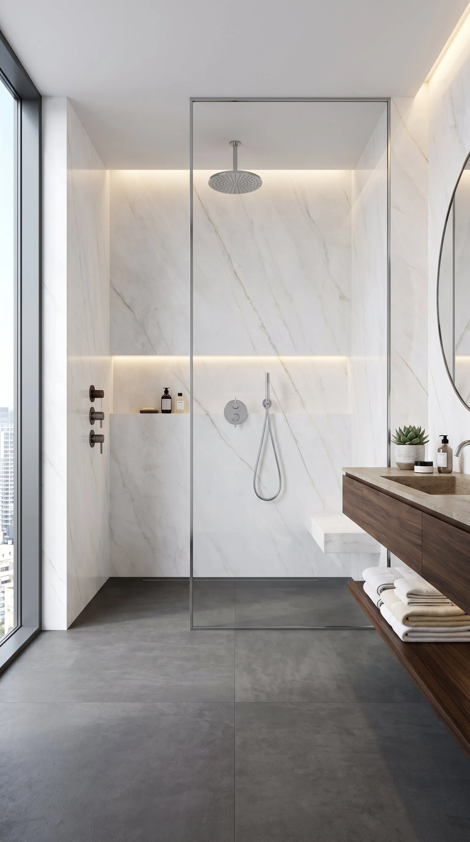 Ashen Slate 4' x 9' Porcelain Slab | CIERO