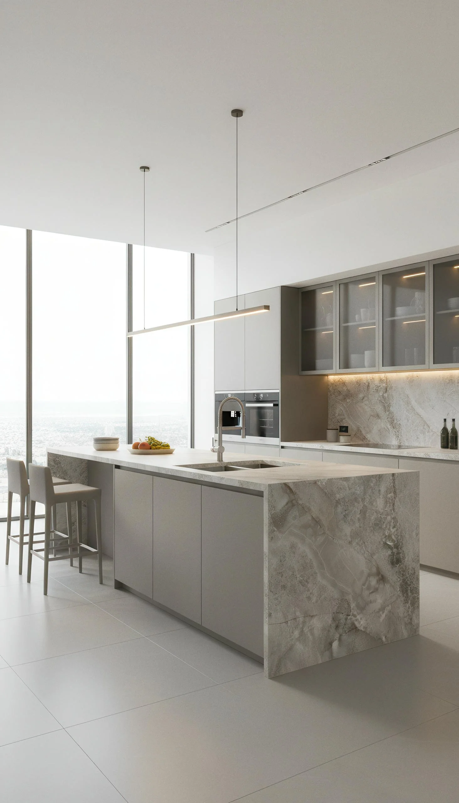 Diamond Beige 4x9 Porcelain Slab | CIERO