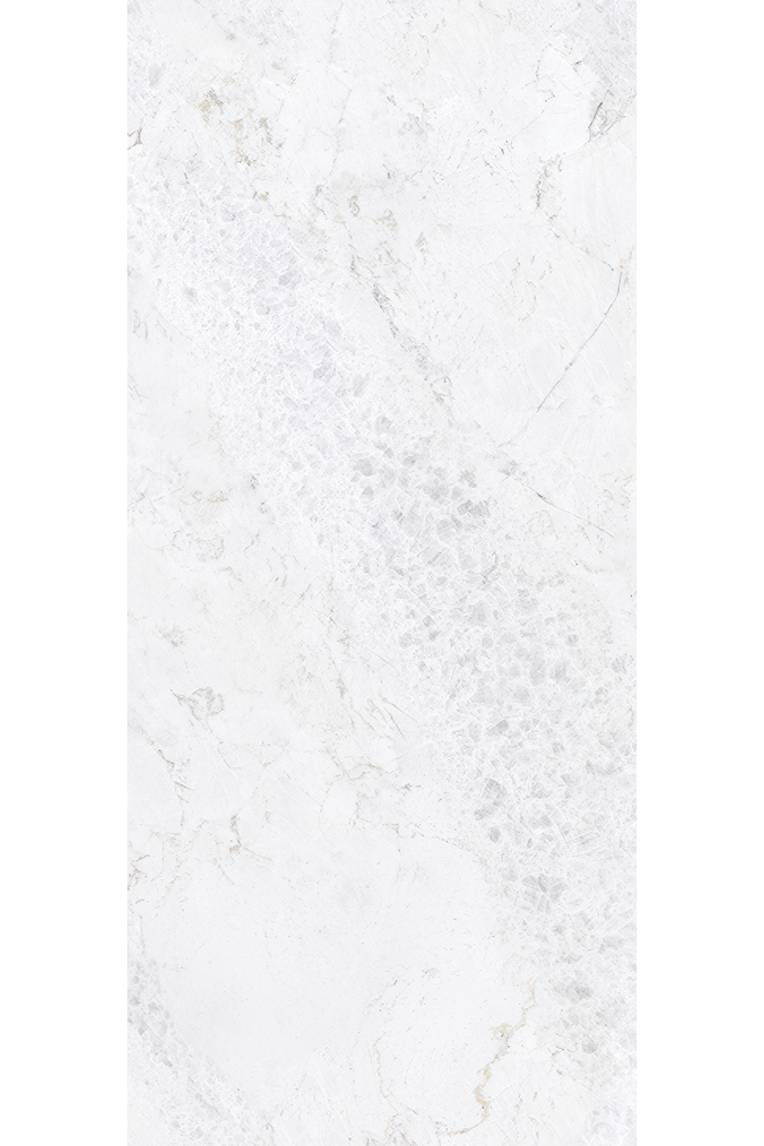 White Crystal 4' x 9' Porcelain Slab | CIERO