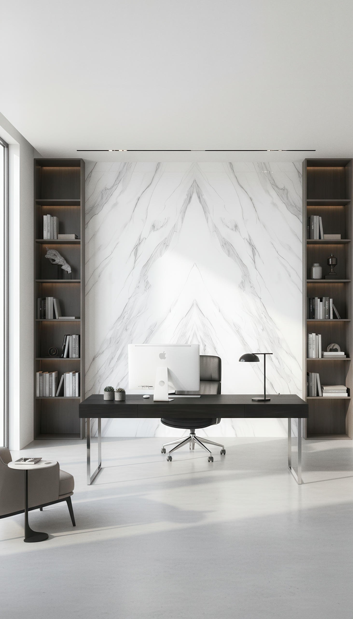 Alaska White 4x9 Porcelain Slab | CIERO