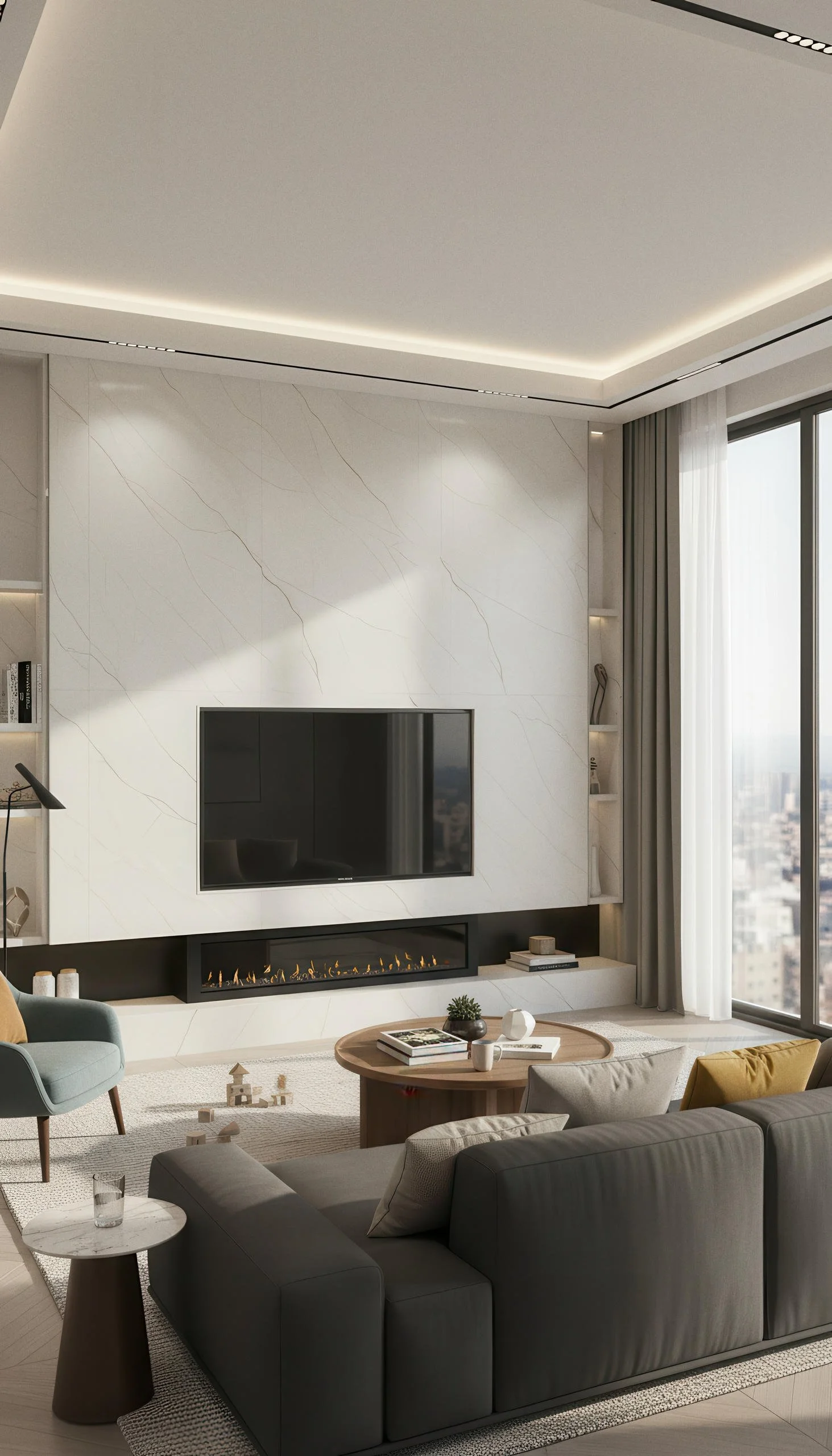 Hurricane Beige 4x8 Porcelain Slab | CIERO