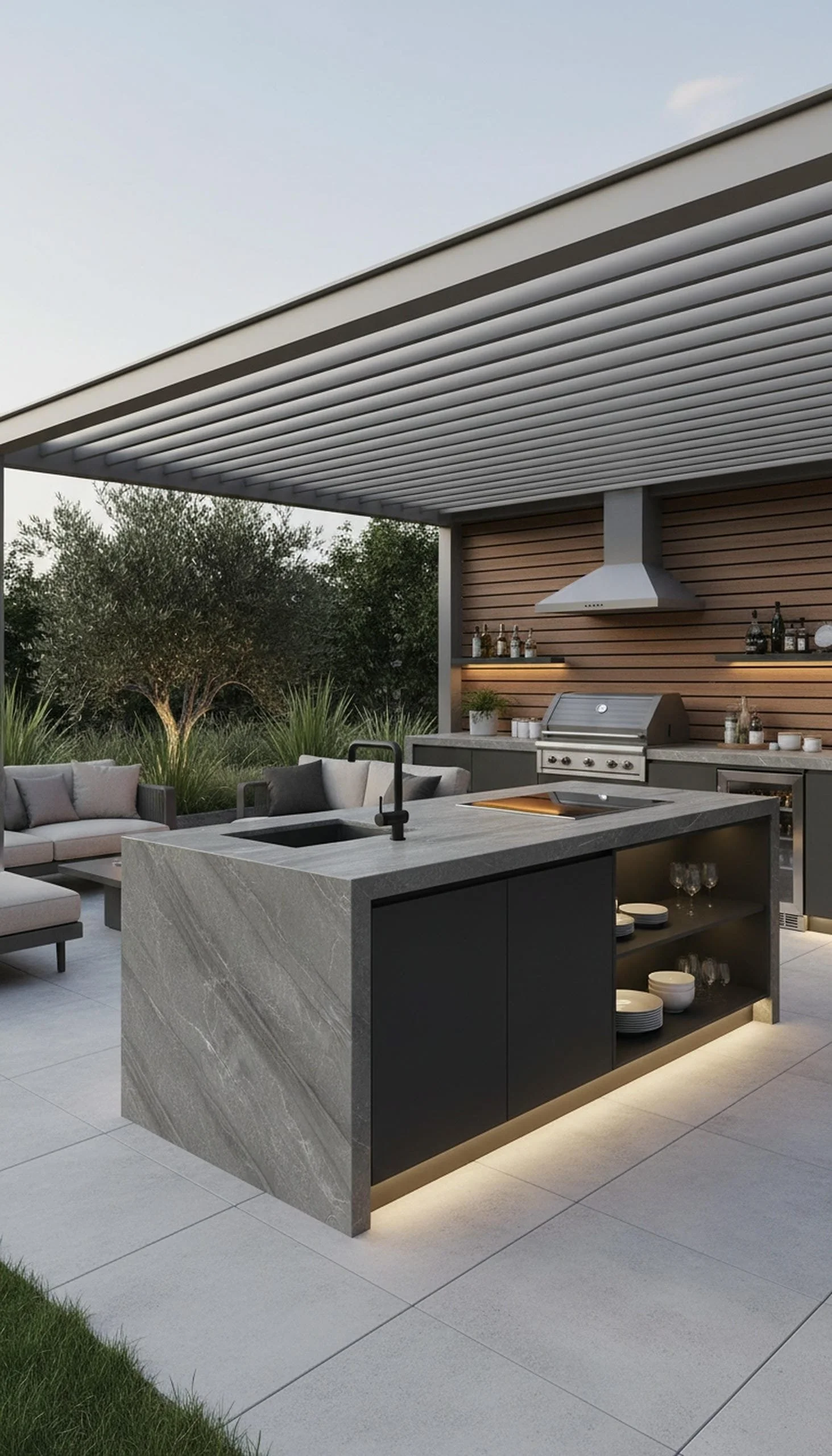 Calacatta Storm 4x10 Porcelain Slabs | CIERO