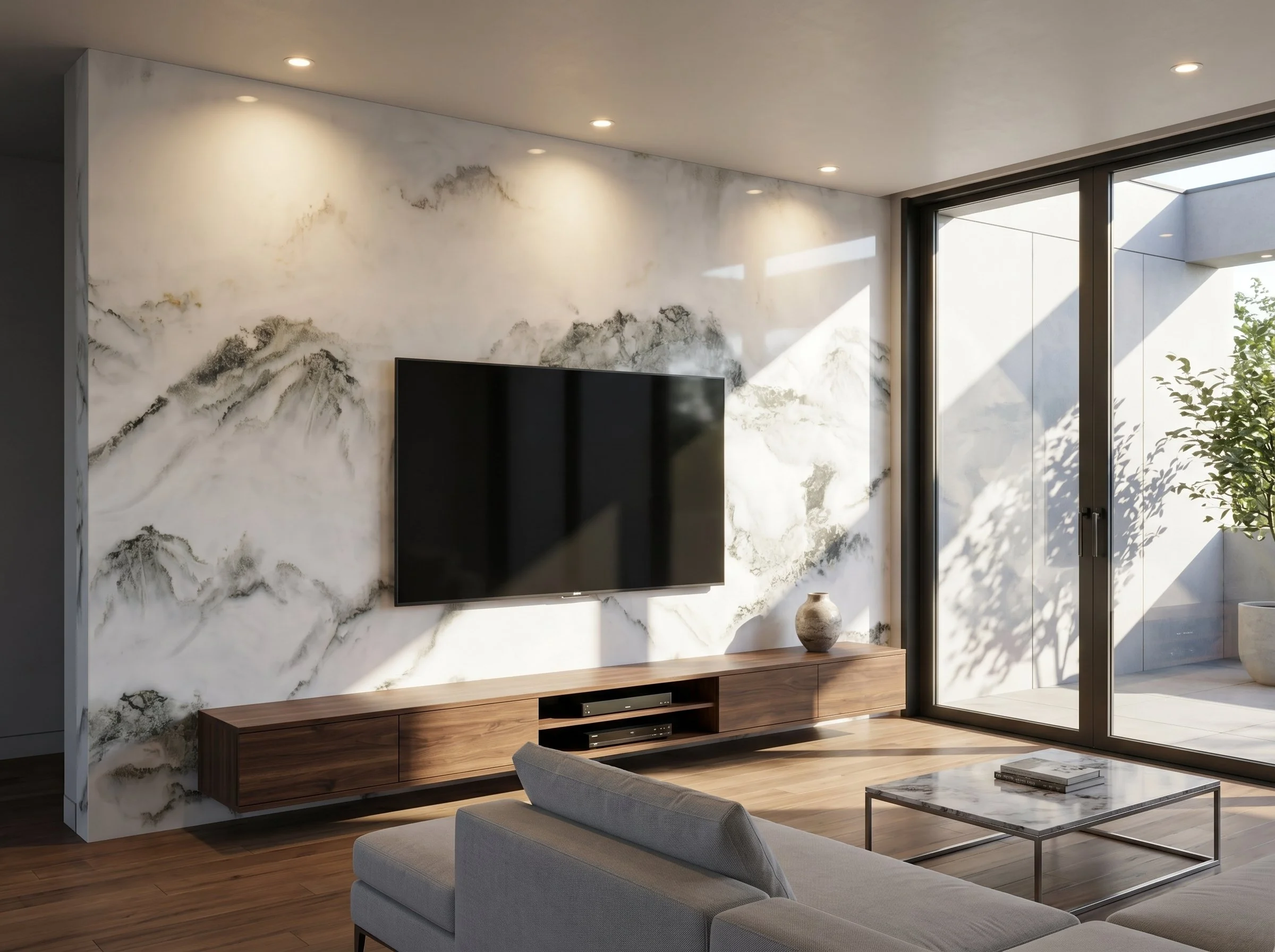 Green Mountain 4' x 8' Porcelain Slab | CIERO