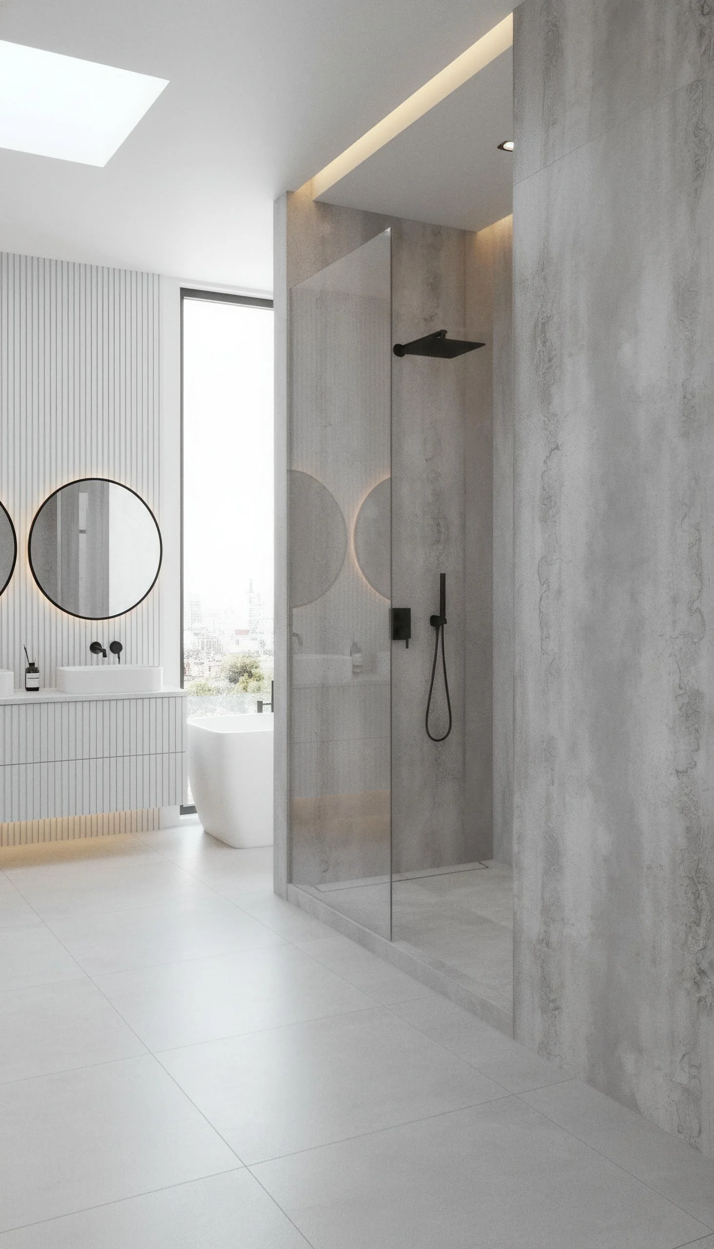 Titanium Silver 5x10 Porcelain Slab | CIERO