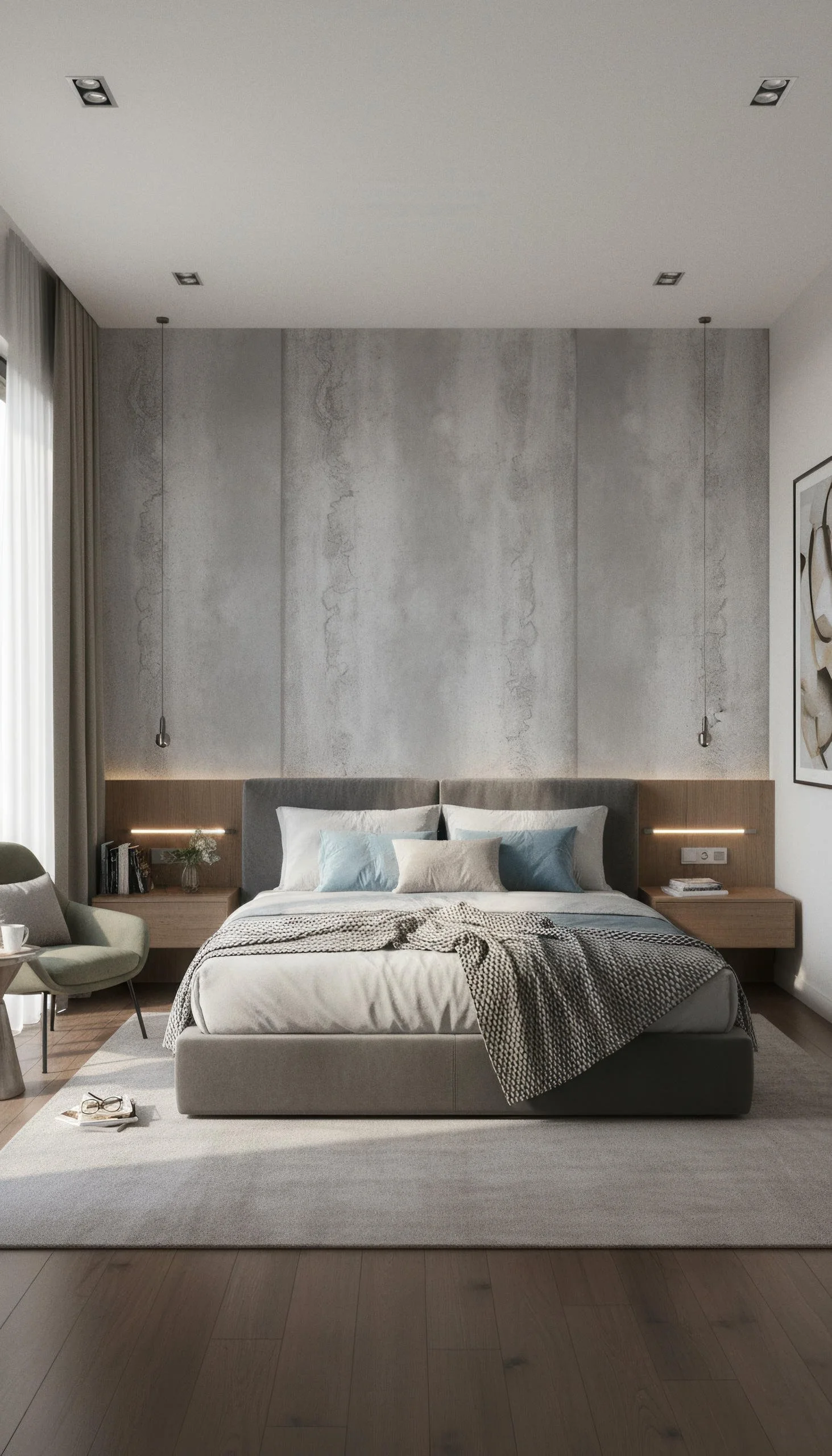 Titanium Silver 5x10 Porcelain Slab | CIERO