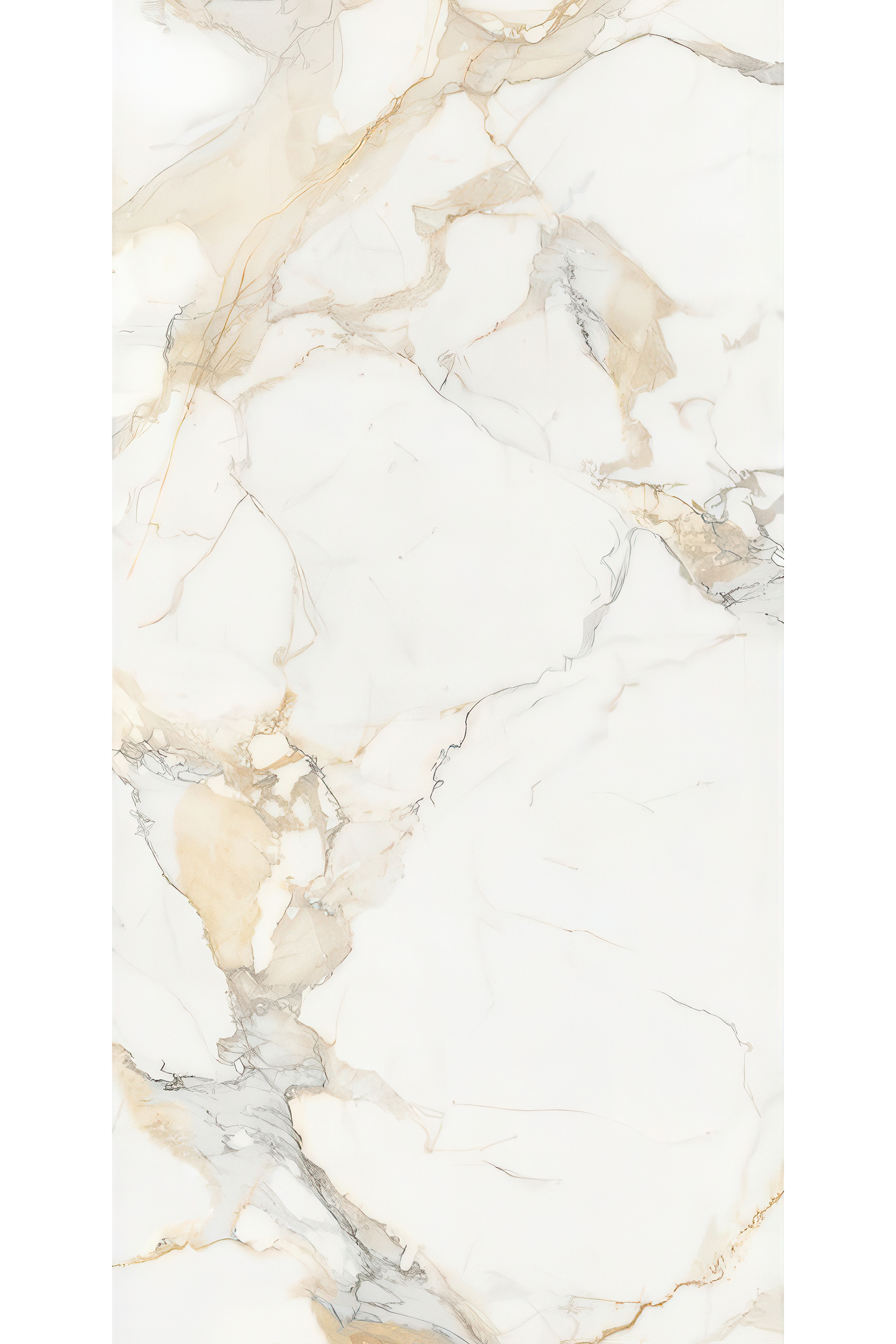 Gold Snow 5x10 Porcelain Slab | CIERO