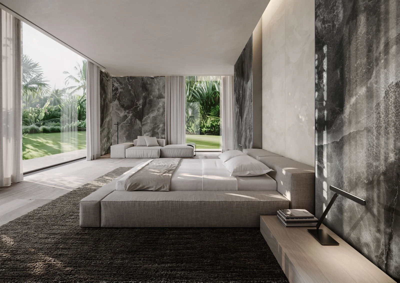 Laminam X Lamborghini Collaboration featuring Tempestas Porcelain Slab