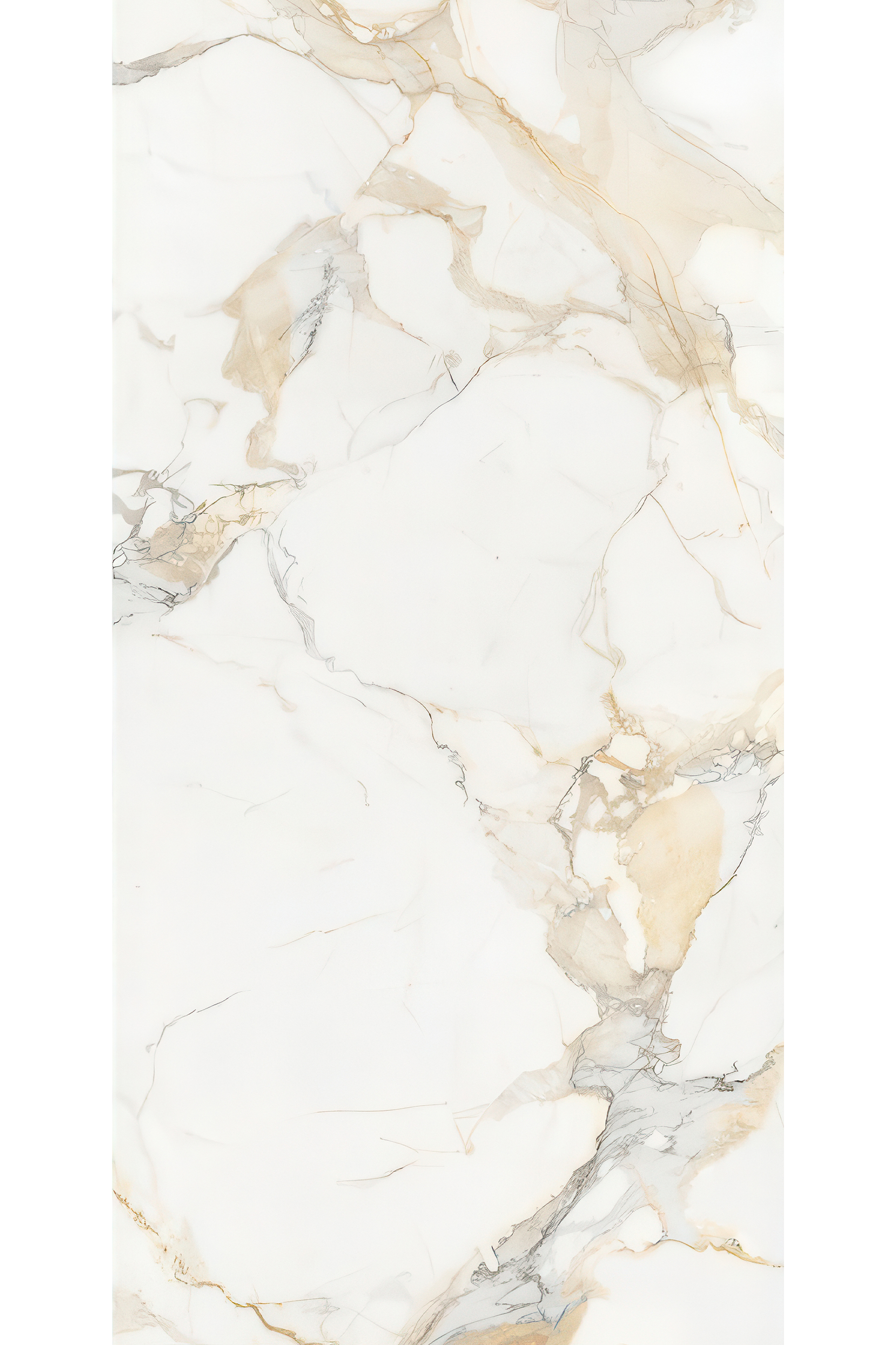 Gold Snow 5x10 Porcelain Slab | CIERO