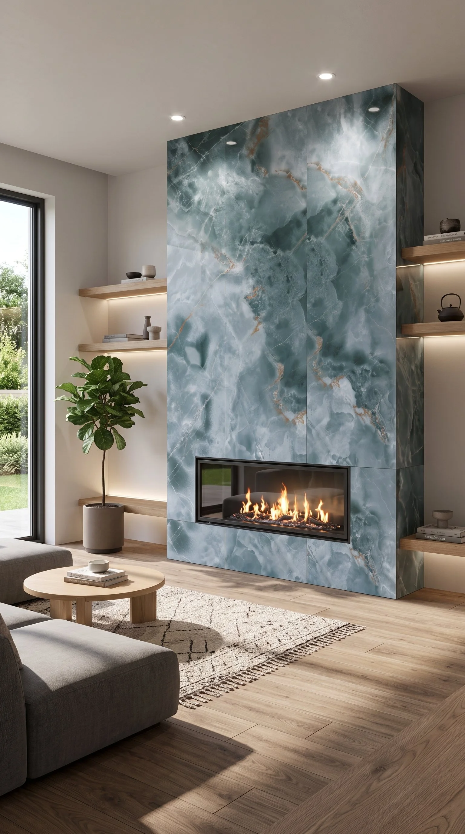 Onyx Jade 4' x 10' Porcelain Slab | CIERO