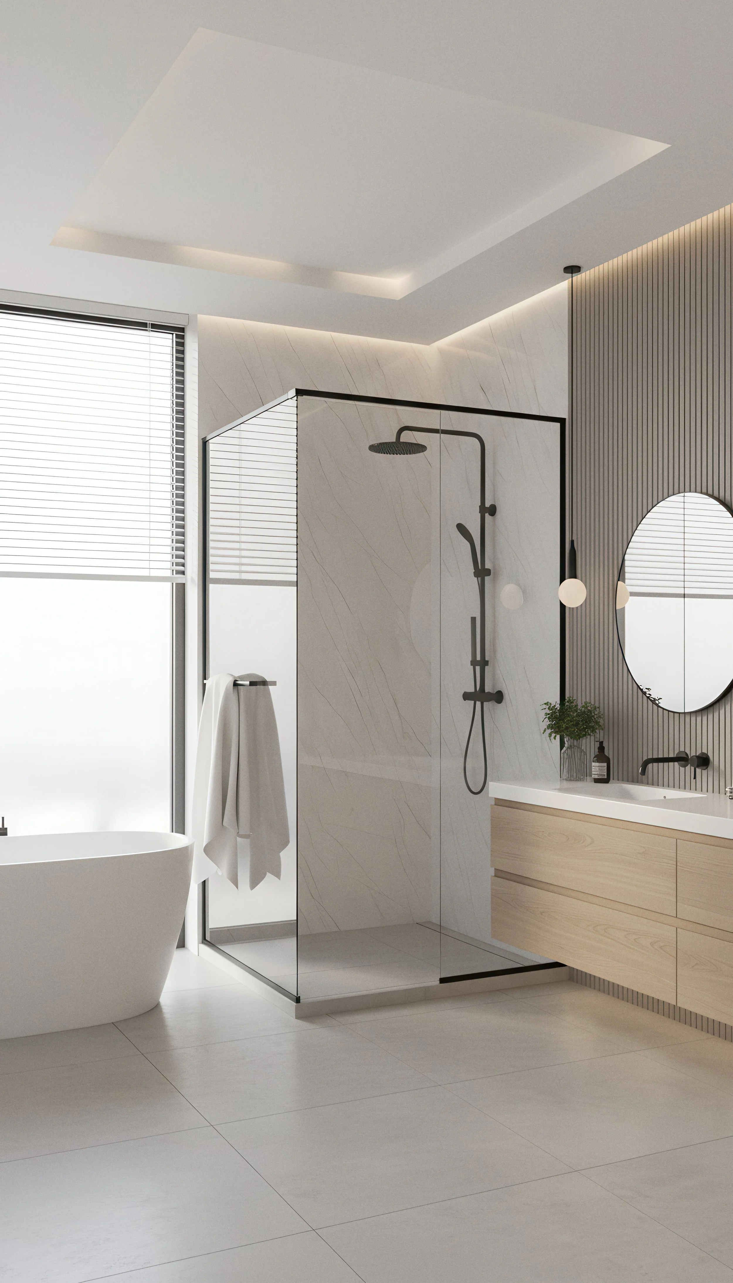 Ashen Slate 4x9  Porcelain Slab | CIERO