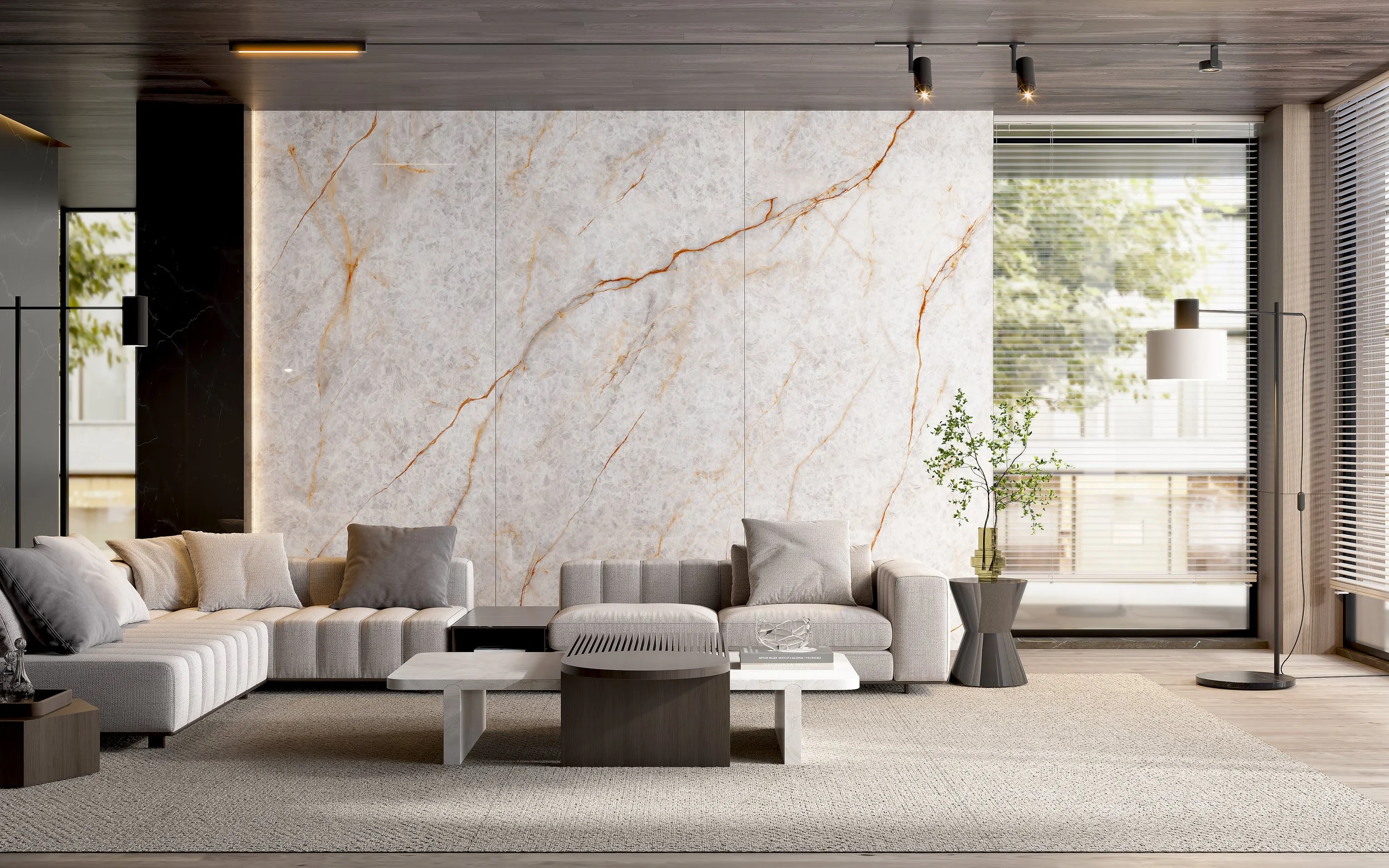 Onyx Stone 4' x 9' Porcelain Slab | CIERO