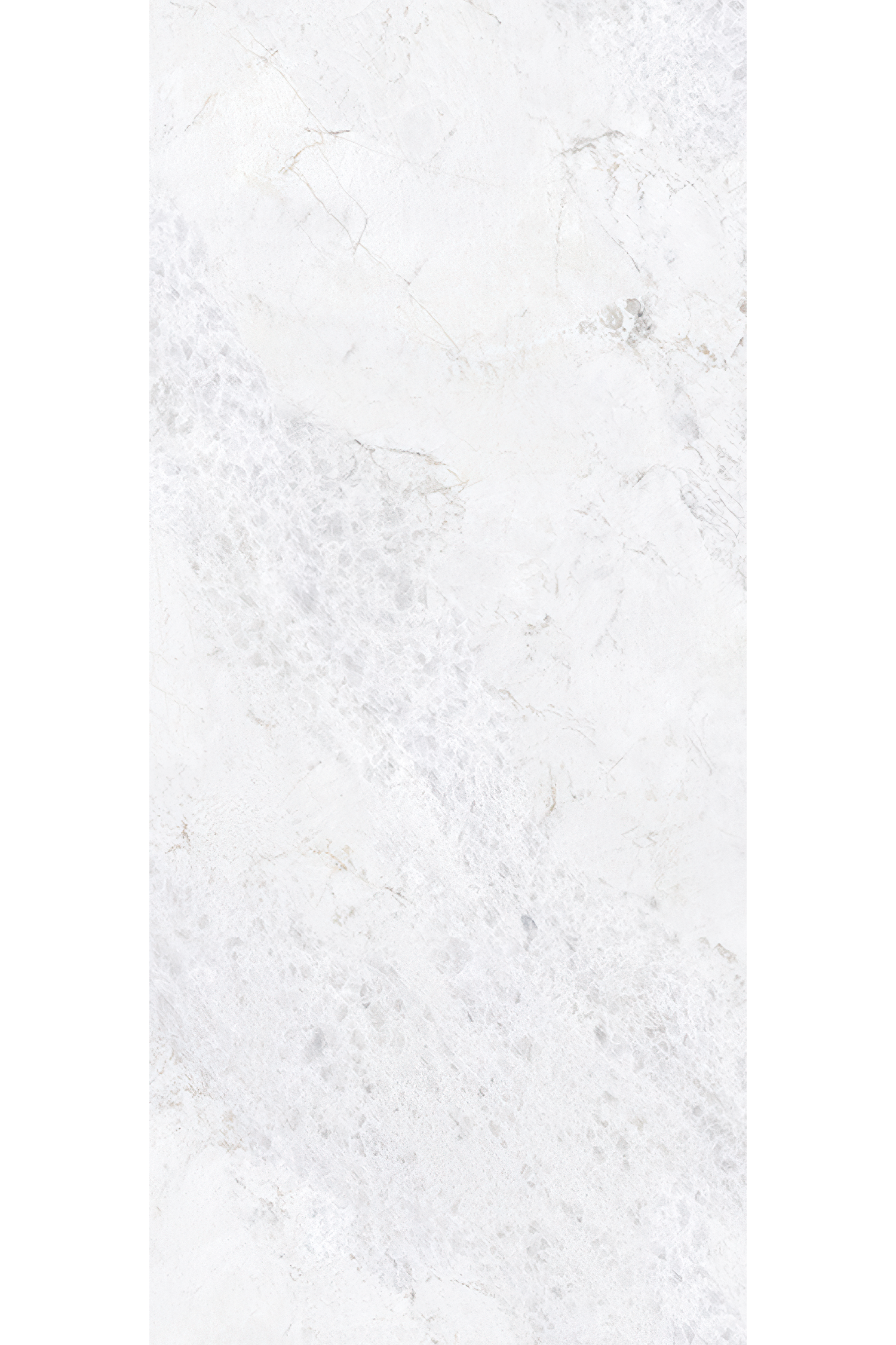 White Crystal 4' x 9' Porcelain Slab | CIERO