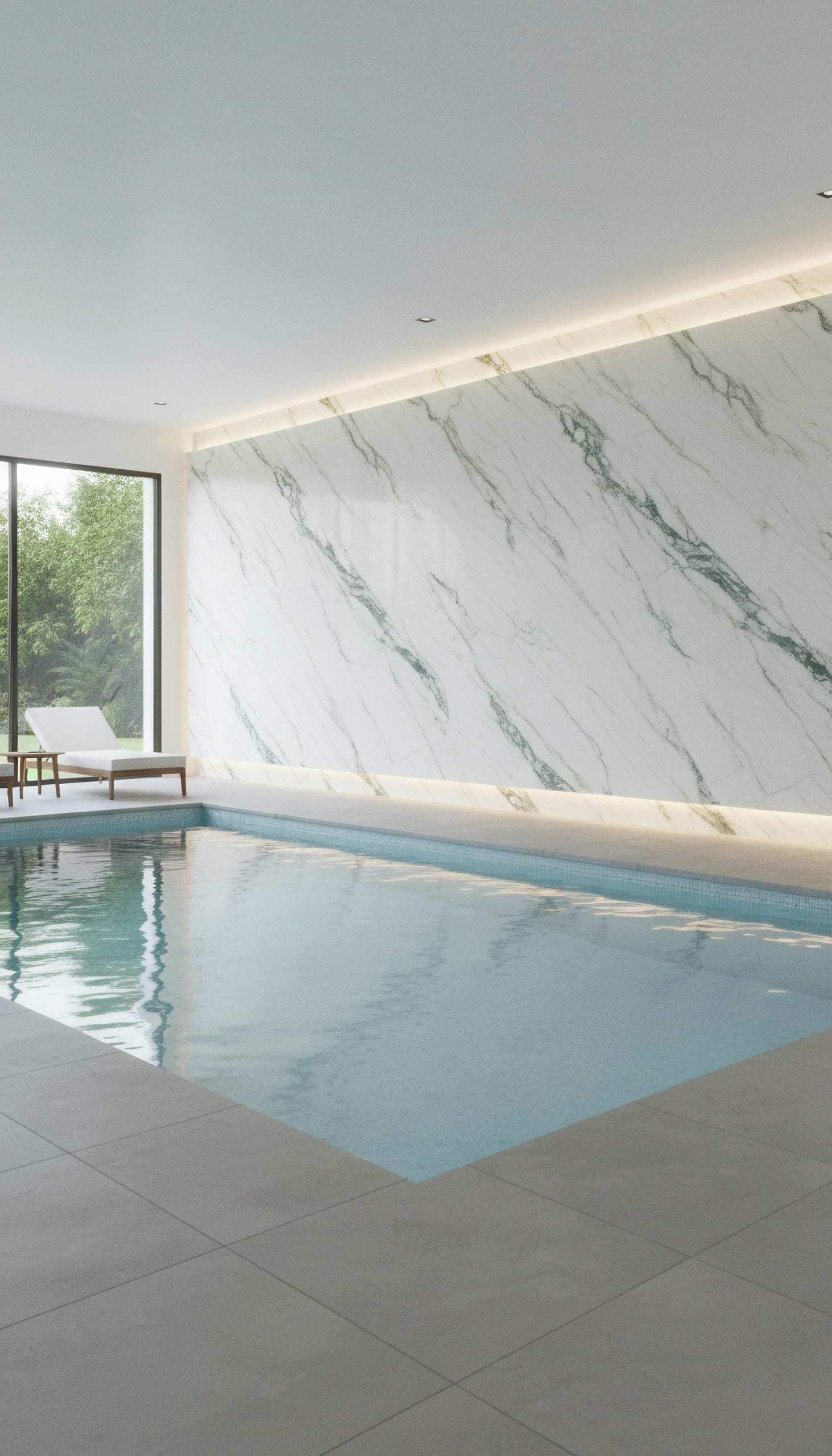 Calacatta Verde 5x10 Porcelain Slab | CIERO