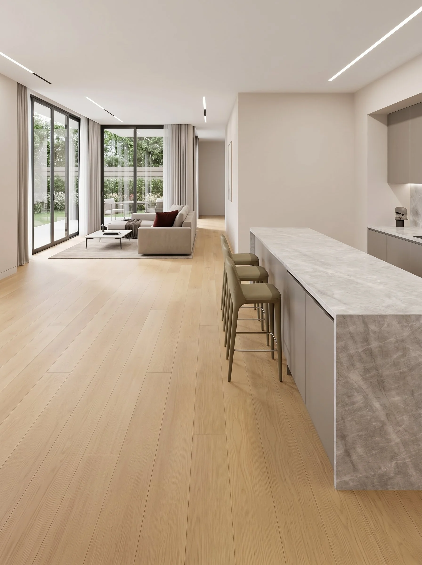 Honey Wheat Engineered Hardwood | CIERO x VIDAR