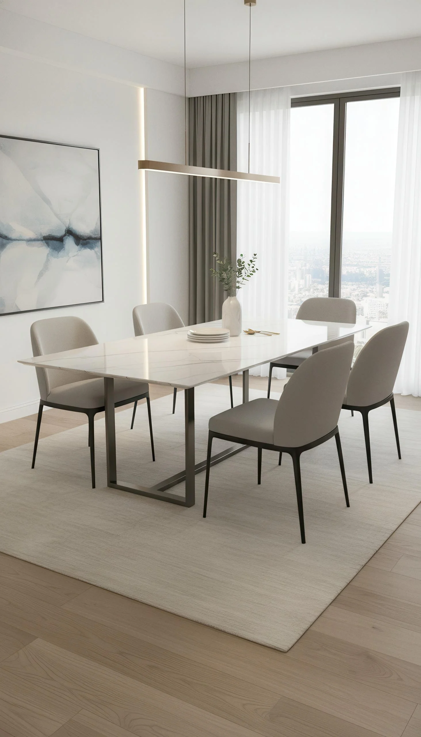 Statuario Dune 4x10 Porcelain Slab | CIERO