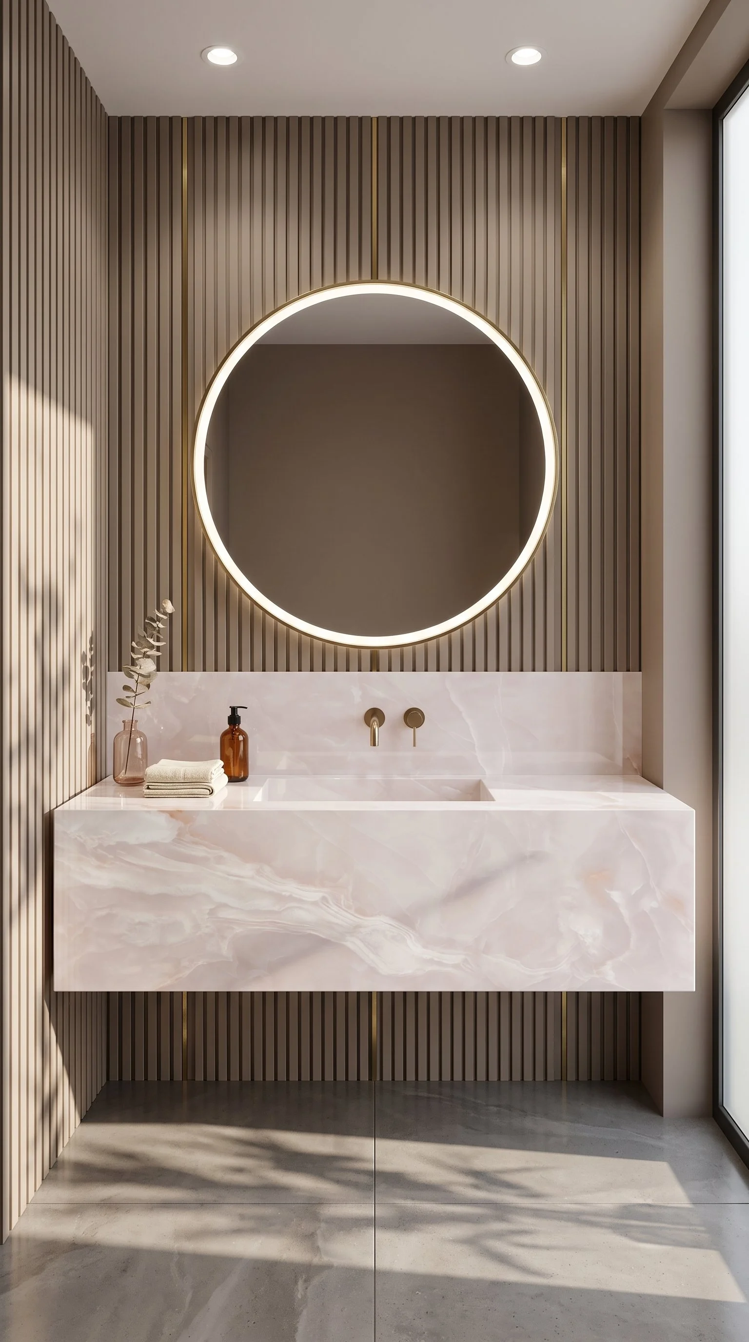 Onyx Pink 4' x 10' Porcelain Slab | CIERO