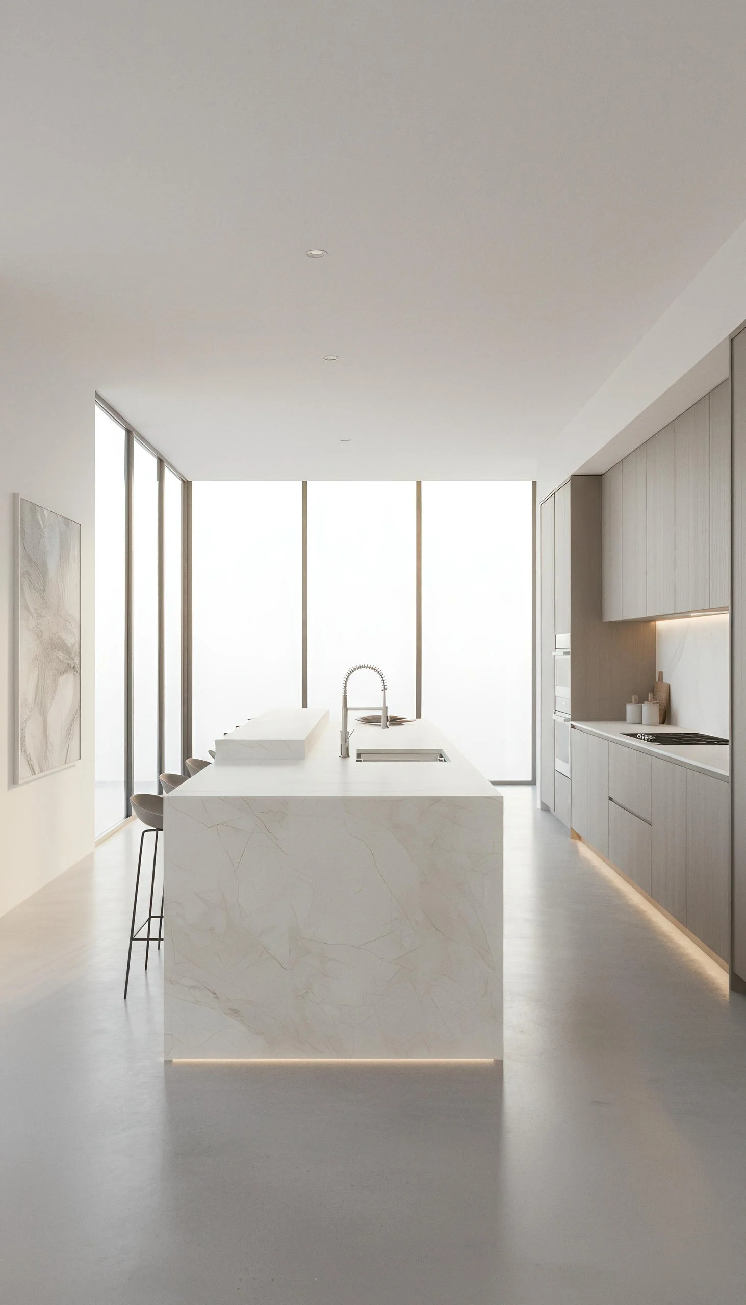 Mystic Ivory 4x8 Porcelain Slab | CIERO