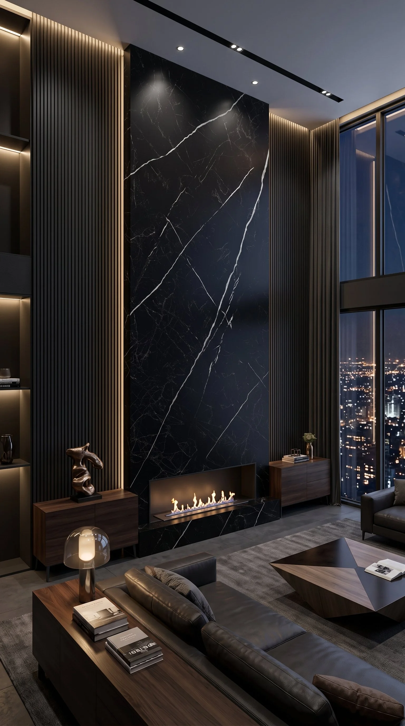 Bulgaria Black 5' x 10' Porcelain Slab | CIERO