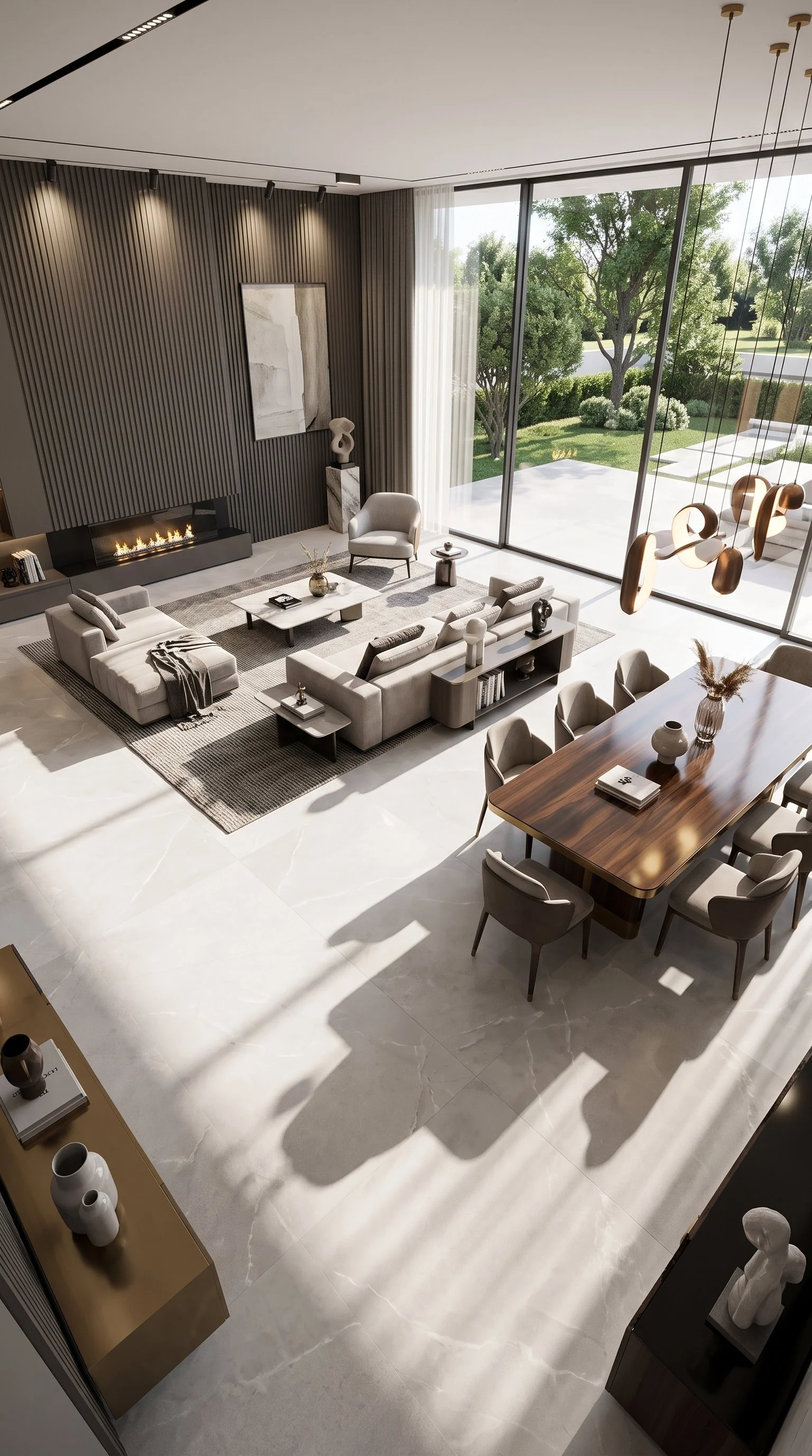 Onyx Limestone 4' x 9' Porcelain Slab | CIERO