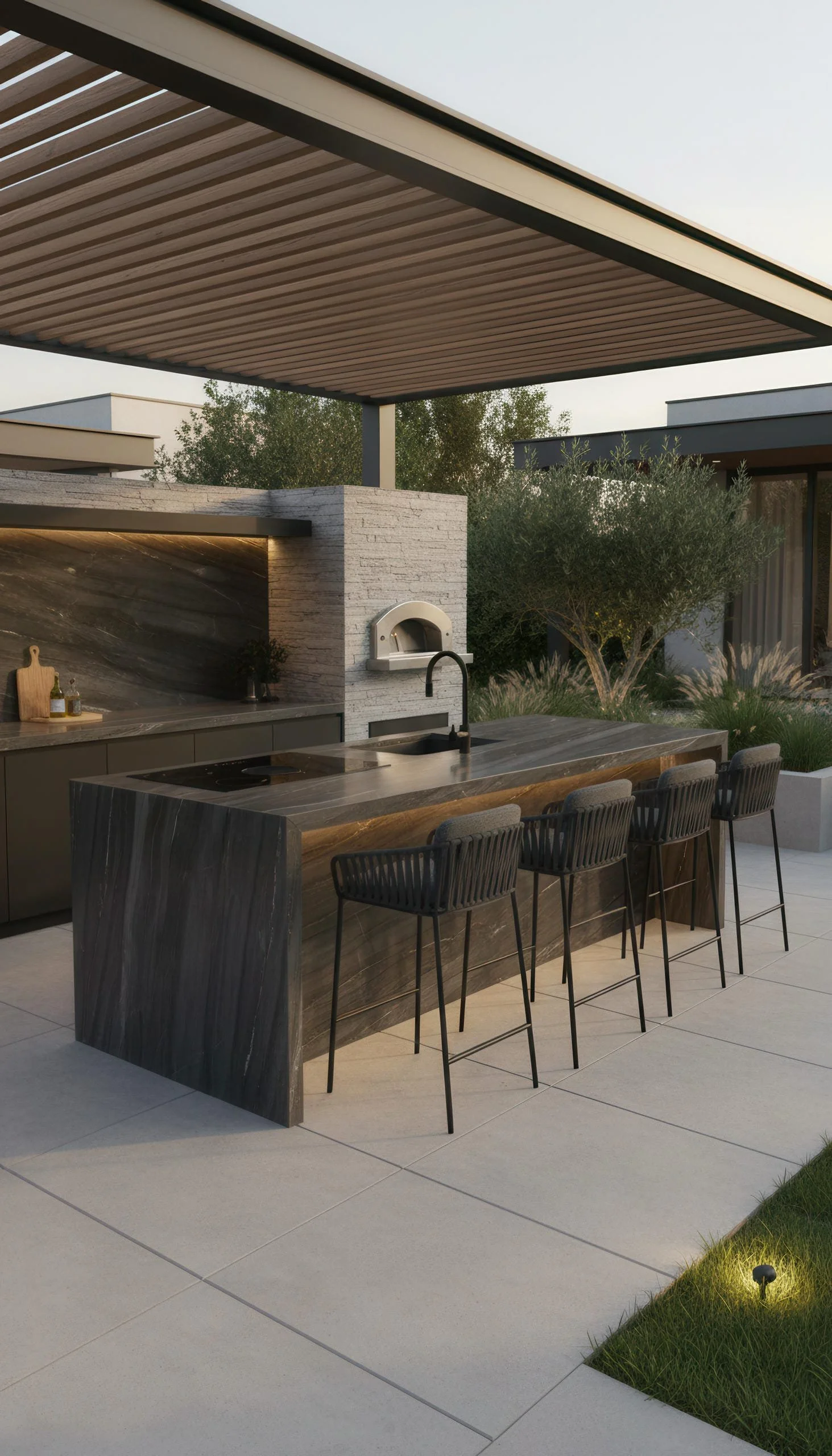 Volcanic Basalt 5x10 Porcelain Slab | CIERO