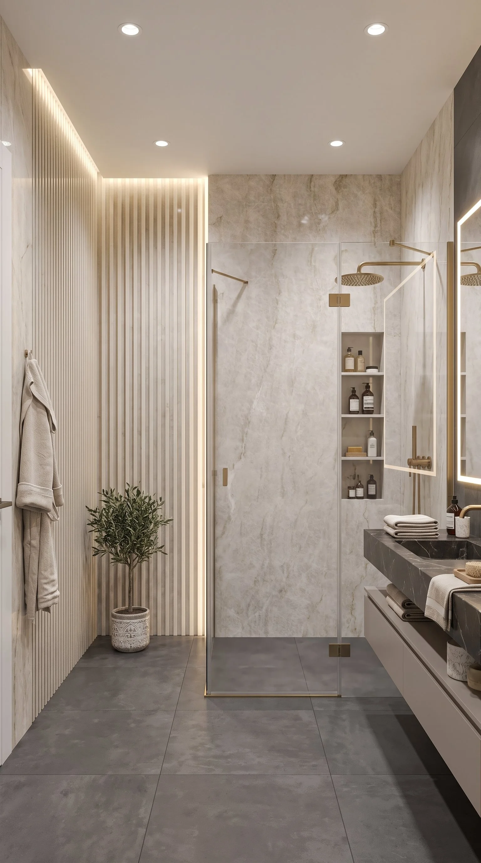 Taj Mahal 5' x 10' & 4' x 9' Porcelain Slab | CIERO