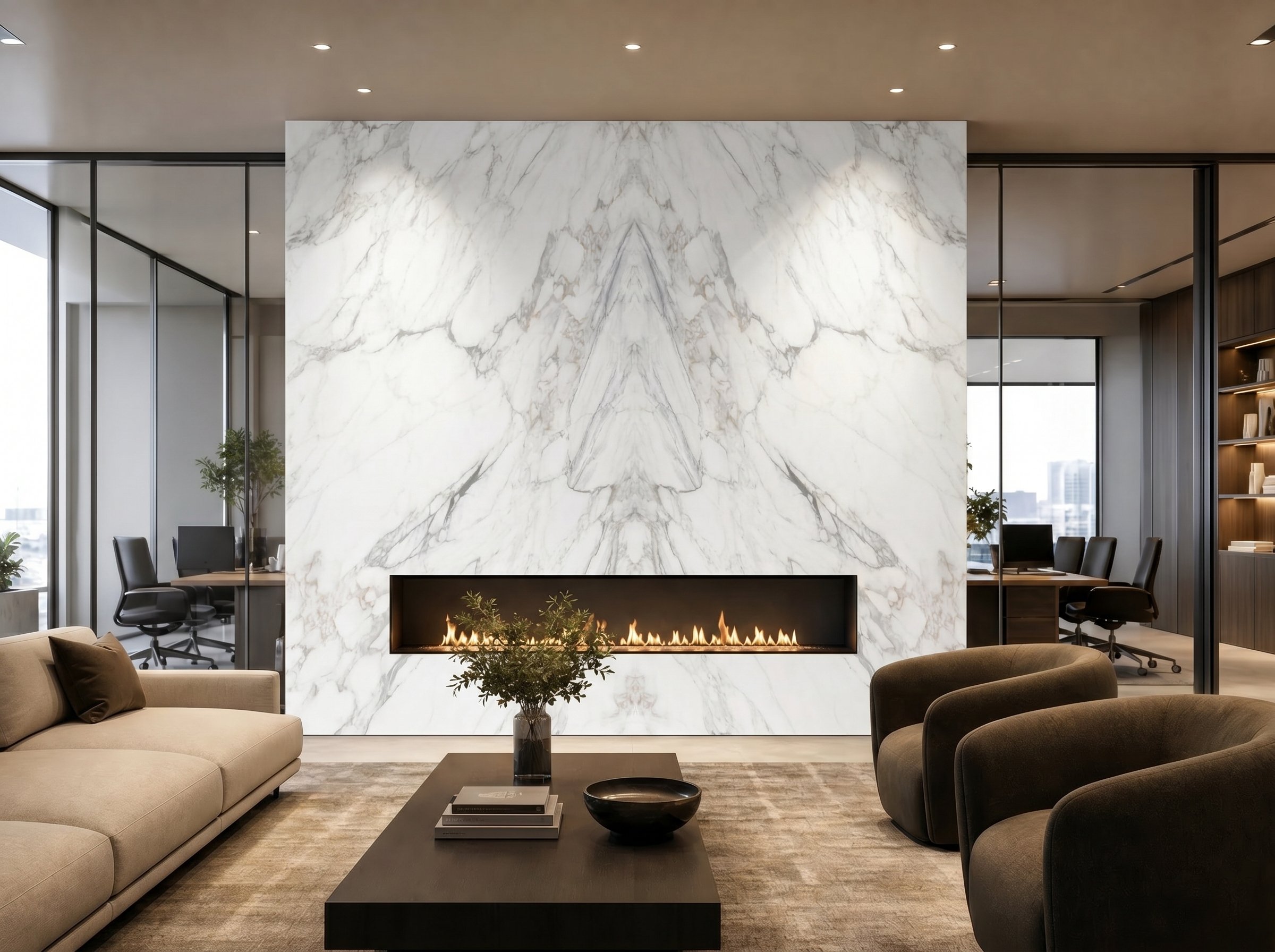 Calacatta Royal 4' x 9' Porcelain Slab | CIERO
