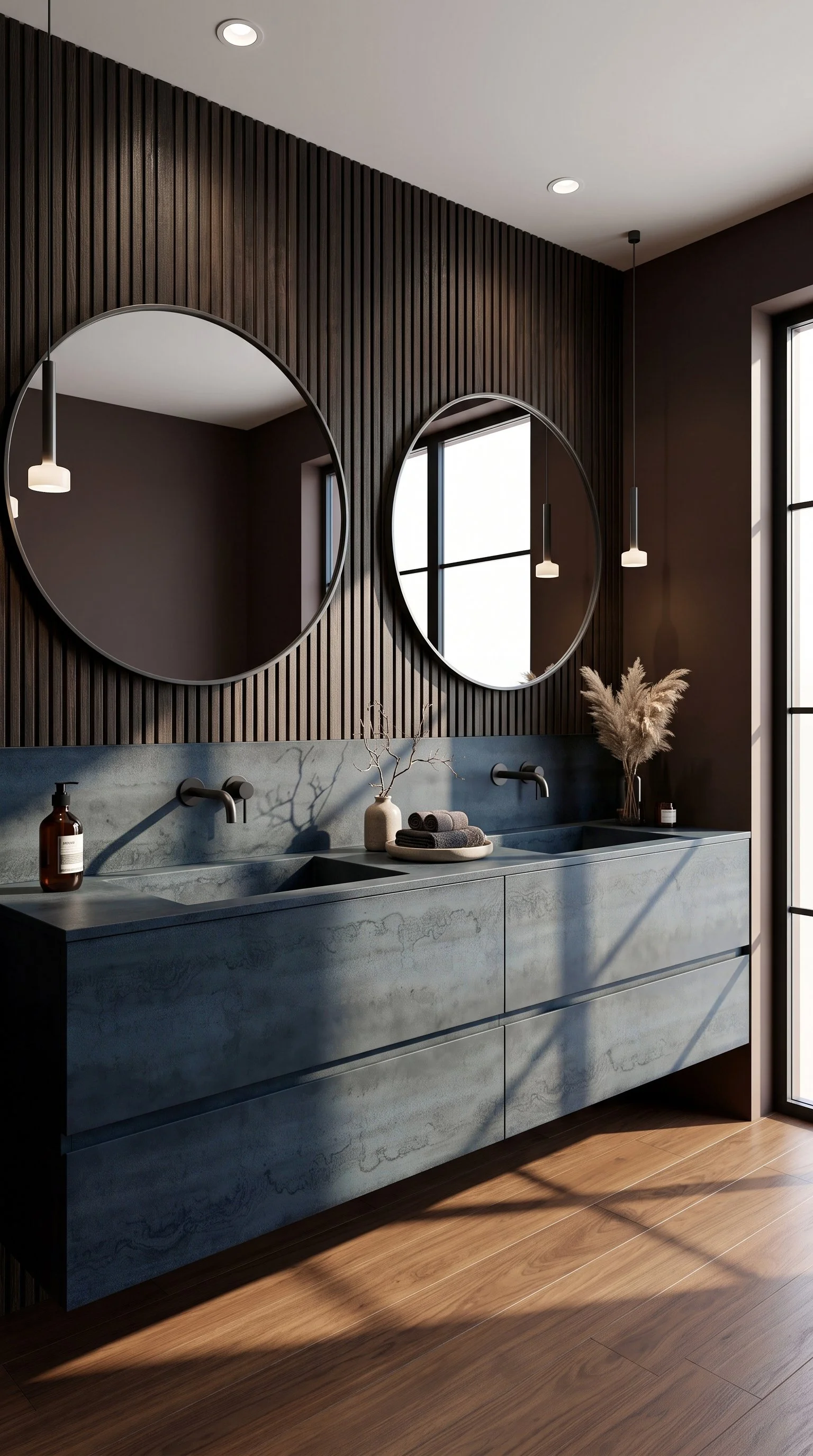 Titanium Blue 5' x 10' Porcelain Slab | CIERO
