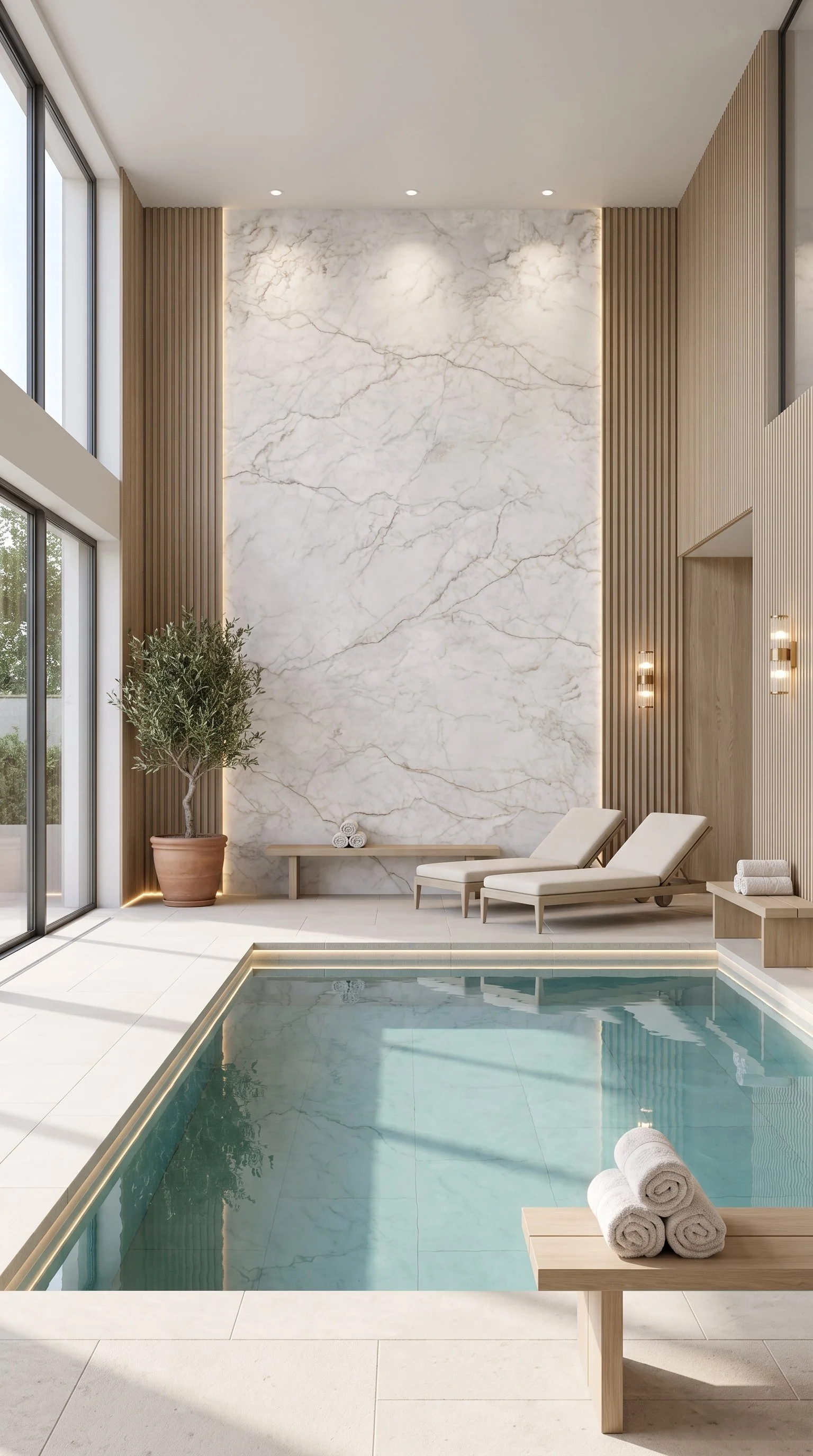 Zeus White 5' x 10' Porcelain Slab | CIERO